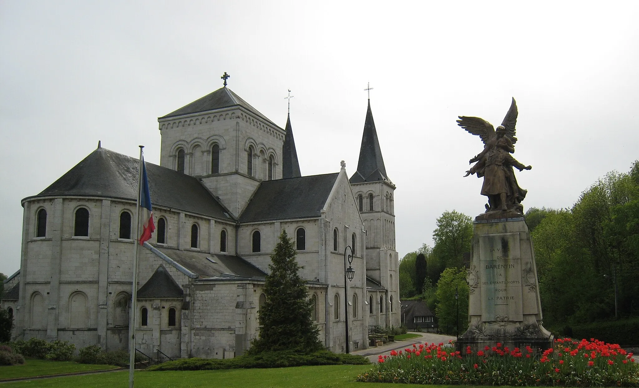 Photo showing: église de Barentin