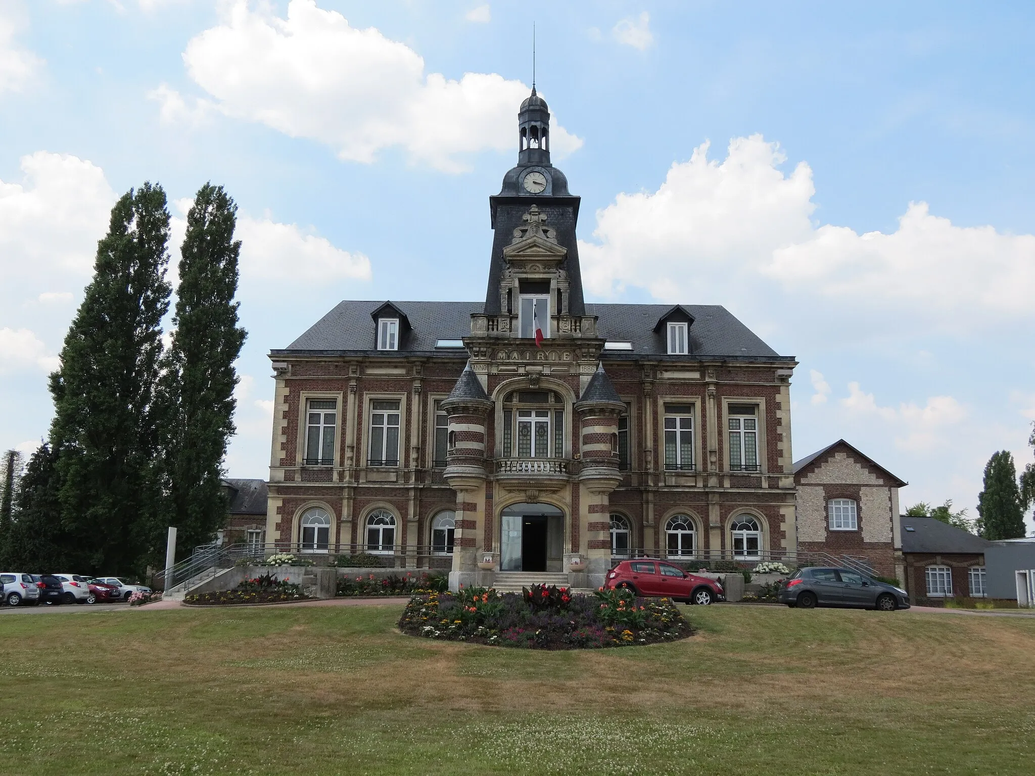 Photo showing: Mairie de Bois-Guillaume.