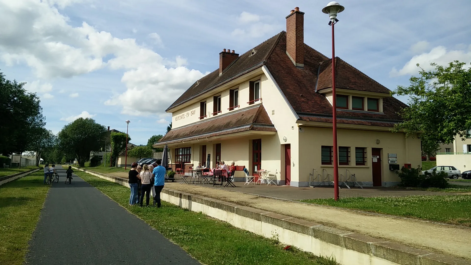 Photo showing: Ancienne gare de Neufchâtel-en-Bray