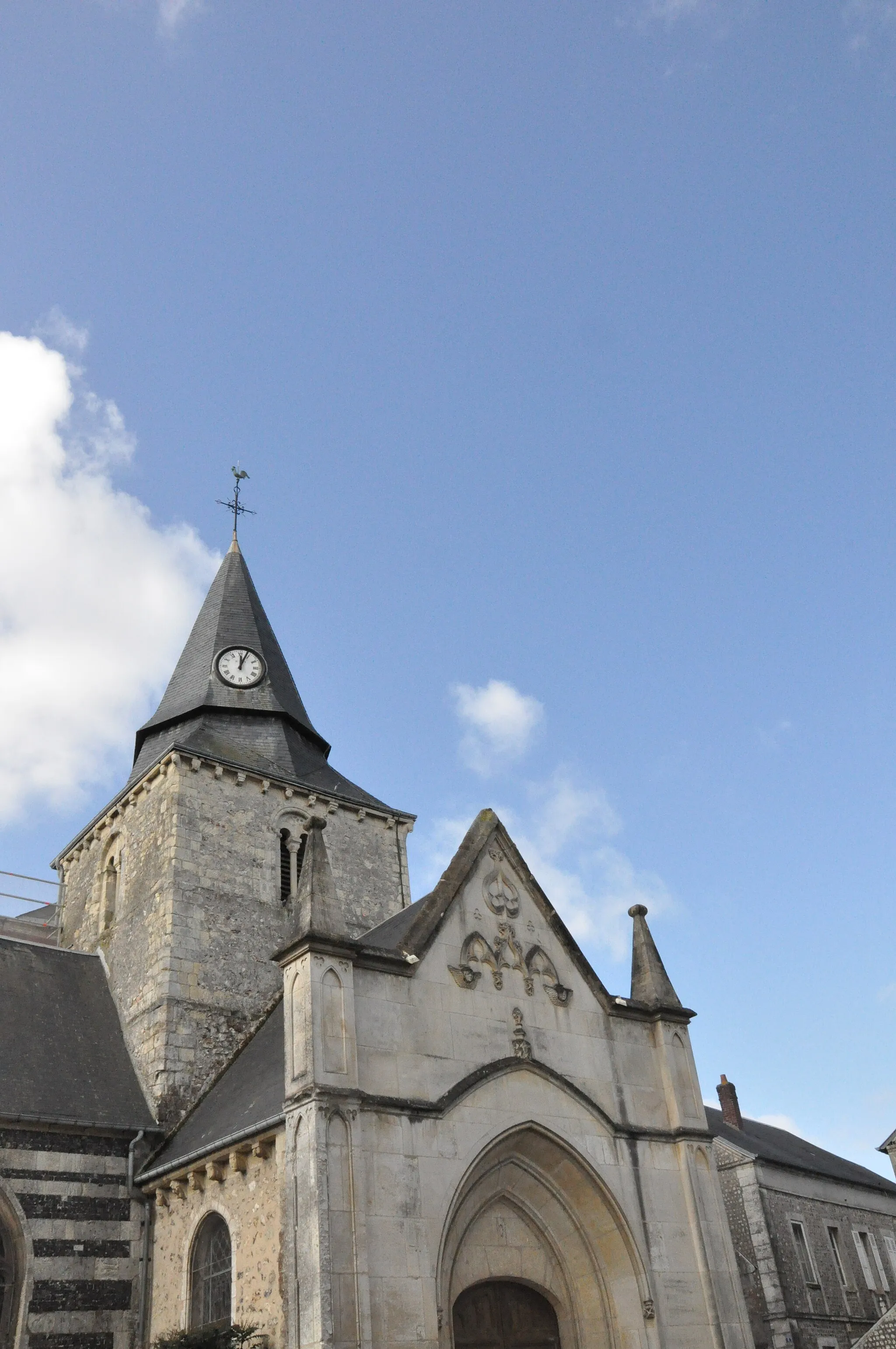 Photo showing: Church of Criquetot-l'Esneval (France, Normandy)