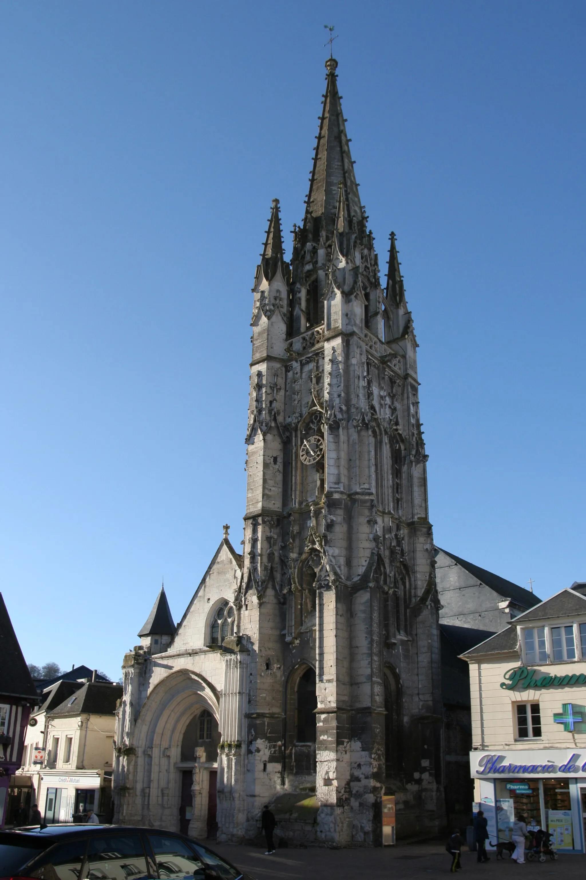 Photo showing: Église Notre-Dame de Lillebonne.