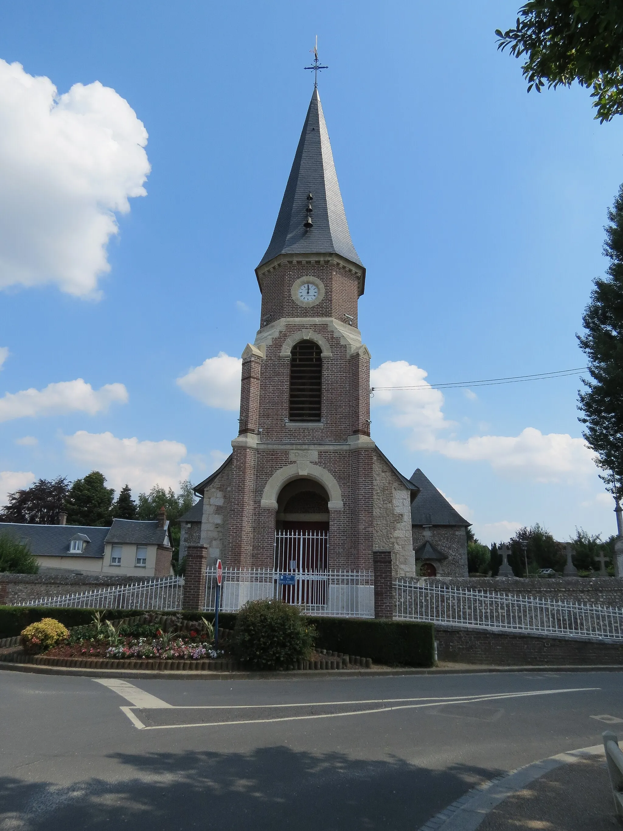 Photo showing: Église Saint-Pierre de Franqueville-Saint-Pierre.