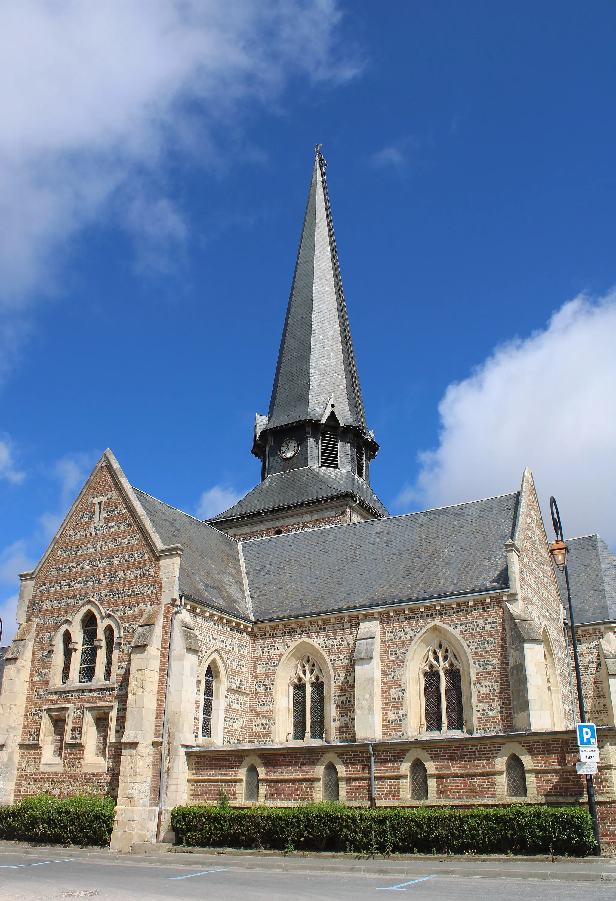 Photo showing: Eglise Saint-martin d'Octeville-sur-Mer