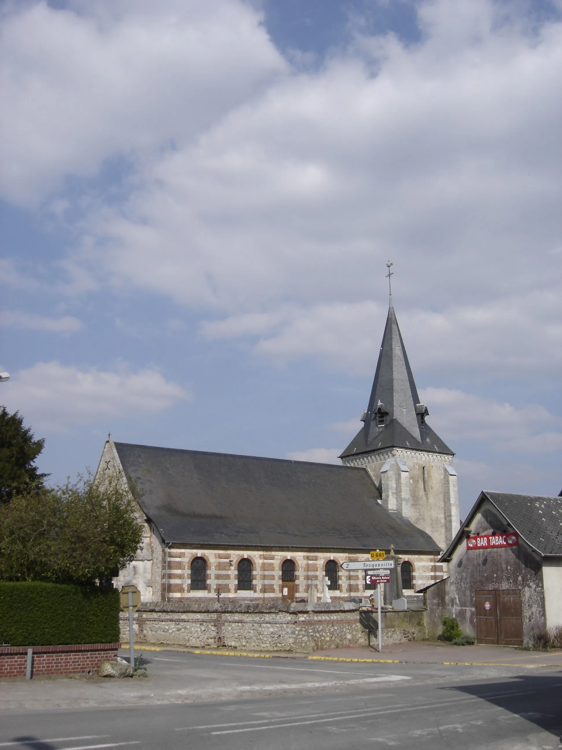 Photo showing: Eglise de Bourneville - Eure - France