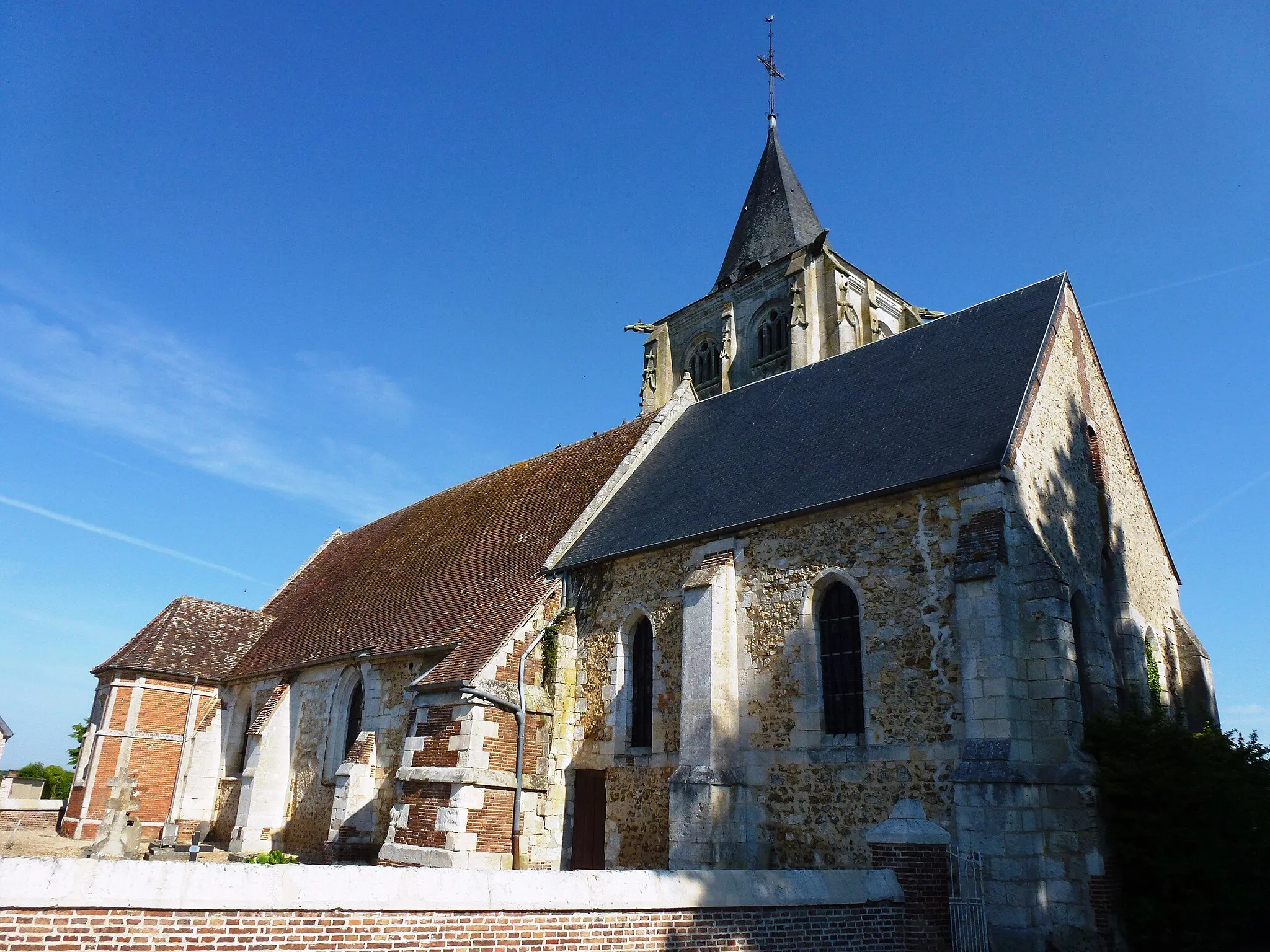 Photo showing: Barc (Eure, Fr) église Saint-Crépin-Saint-Crépinien