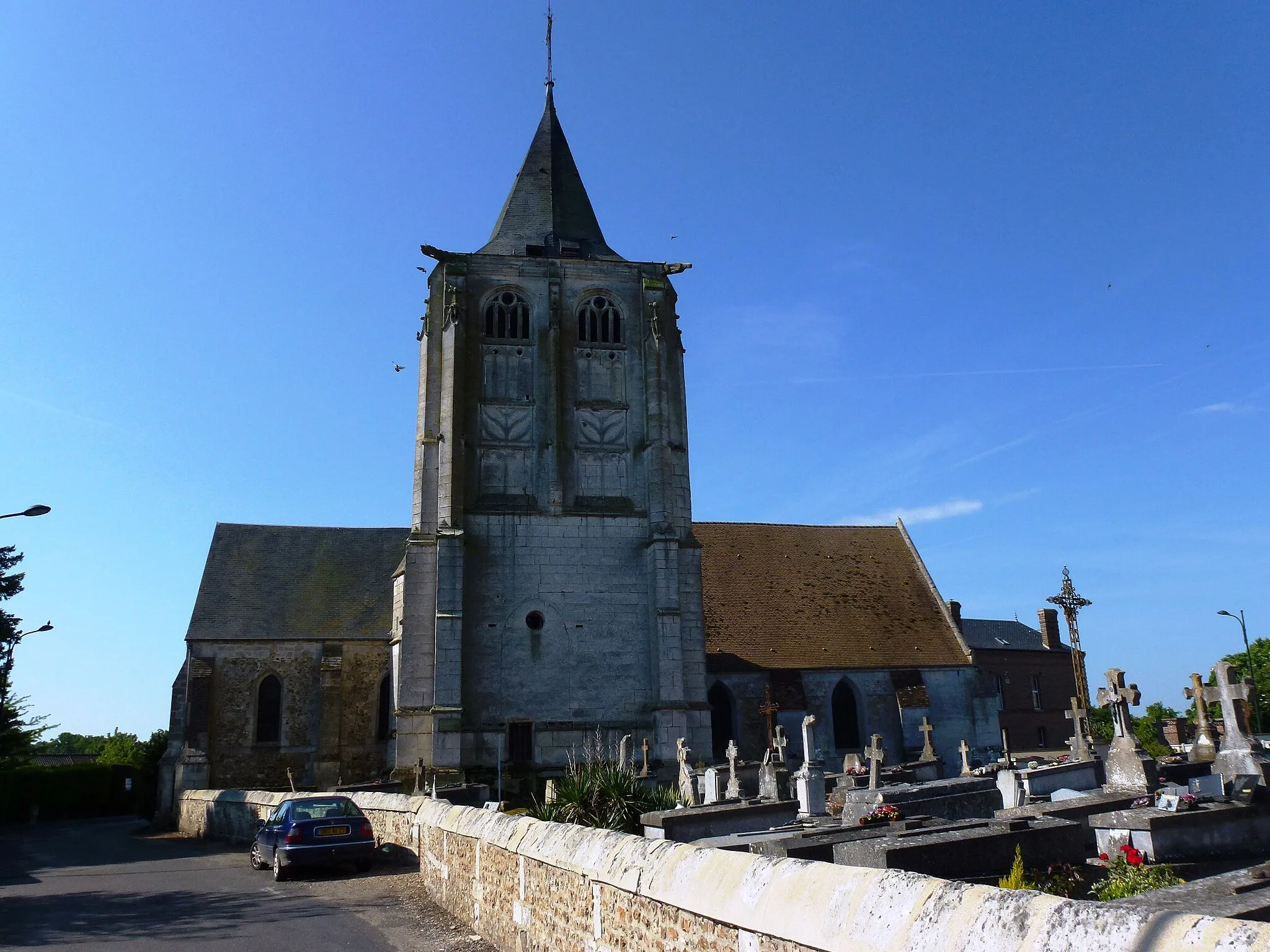 Photo showing: Barc (Eure, Fr) église Saint-Crépin-Saint-Crépinien