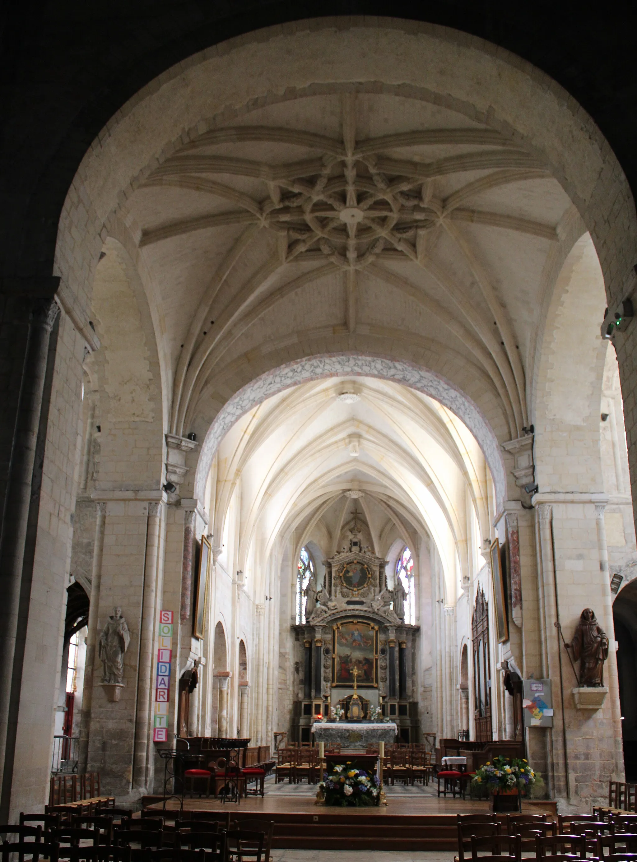 Photo showing: Abbaye de Montivilliers Le choeur