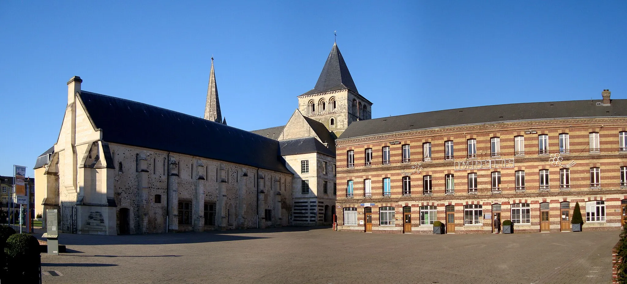 Photo showing: L'abbaye bénédictine de Montivilliers (Seine-Maritime).