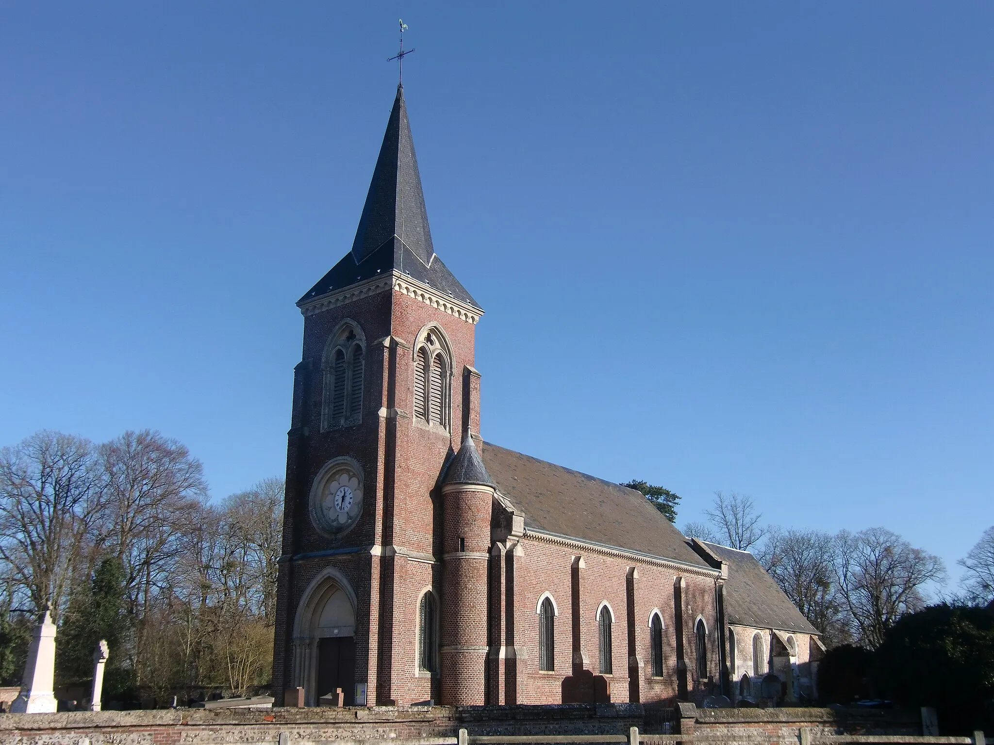 Photo showing: Église Saint-Martin de Bosgouet (Eure, Normandie, France)