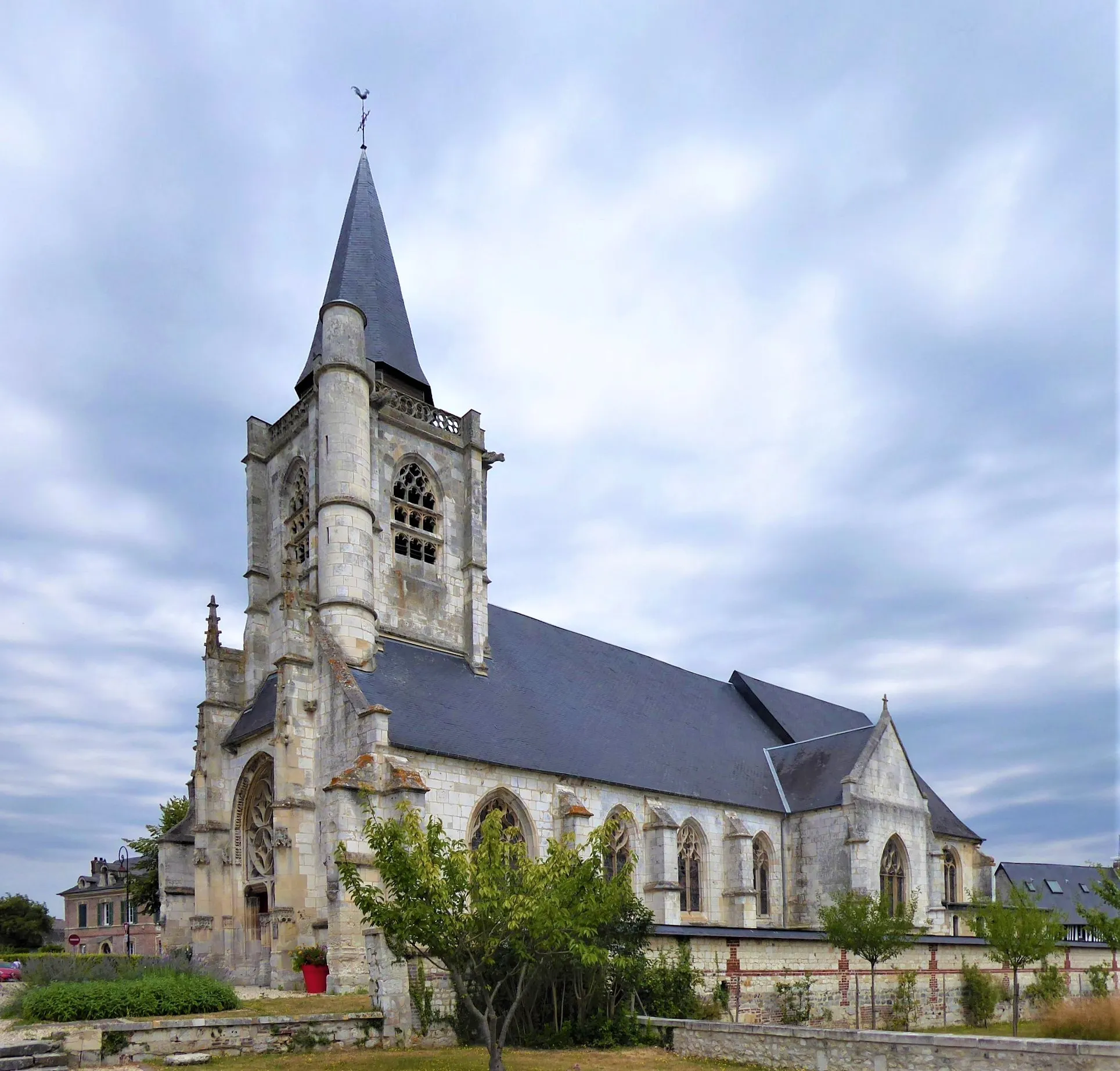 Photo showing: Église Notre-Dame-et-Saint-Mathurin de La Mailleraye-sur-Seine