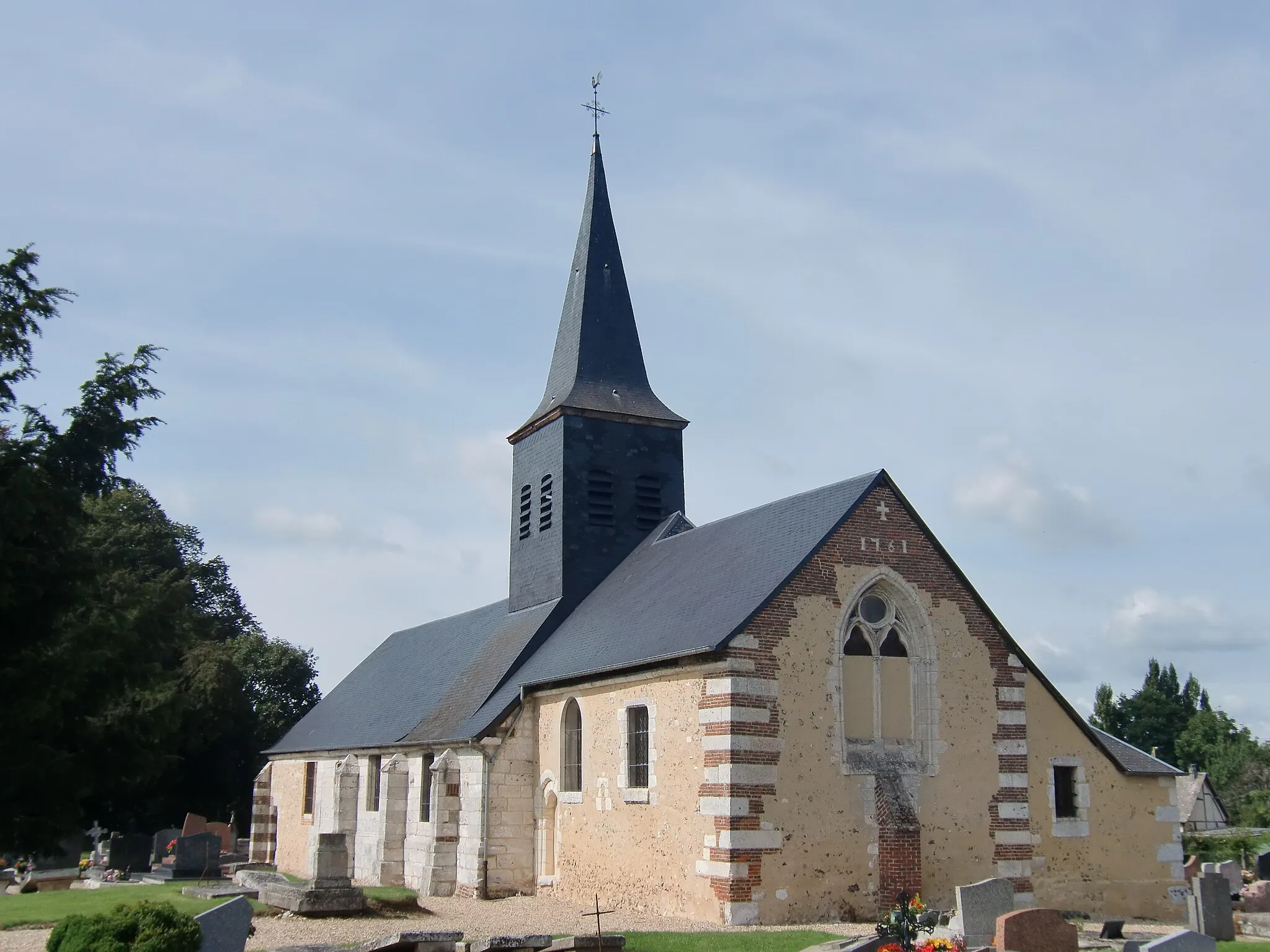 Photo showing: église de Barneville-sur-Seine (Eure, Normandie, France)