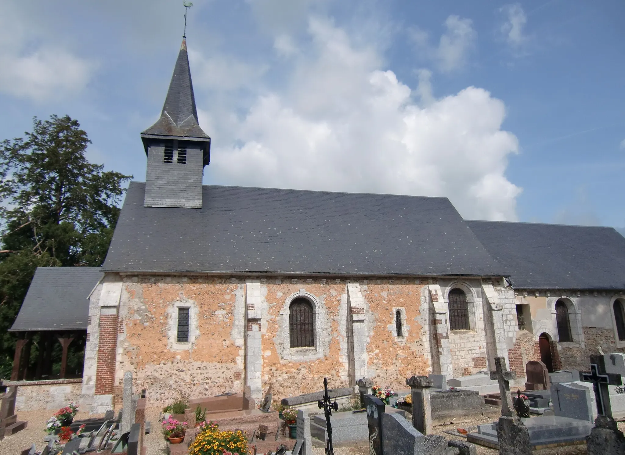 Photo showing: église Notre-Dame à Honguemare-Guenouville (Eure, Normandie, France).