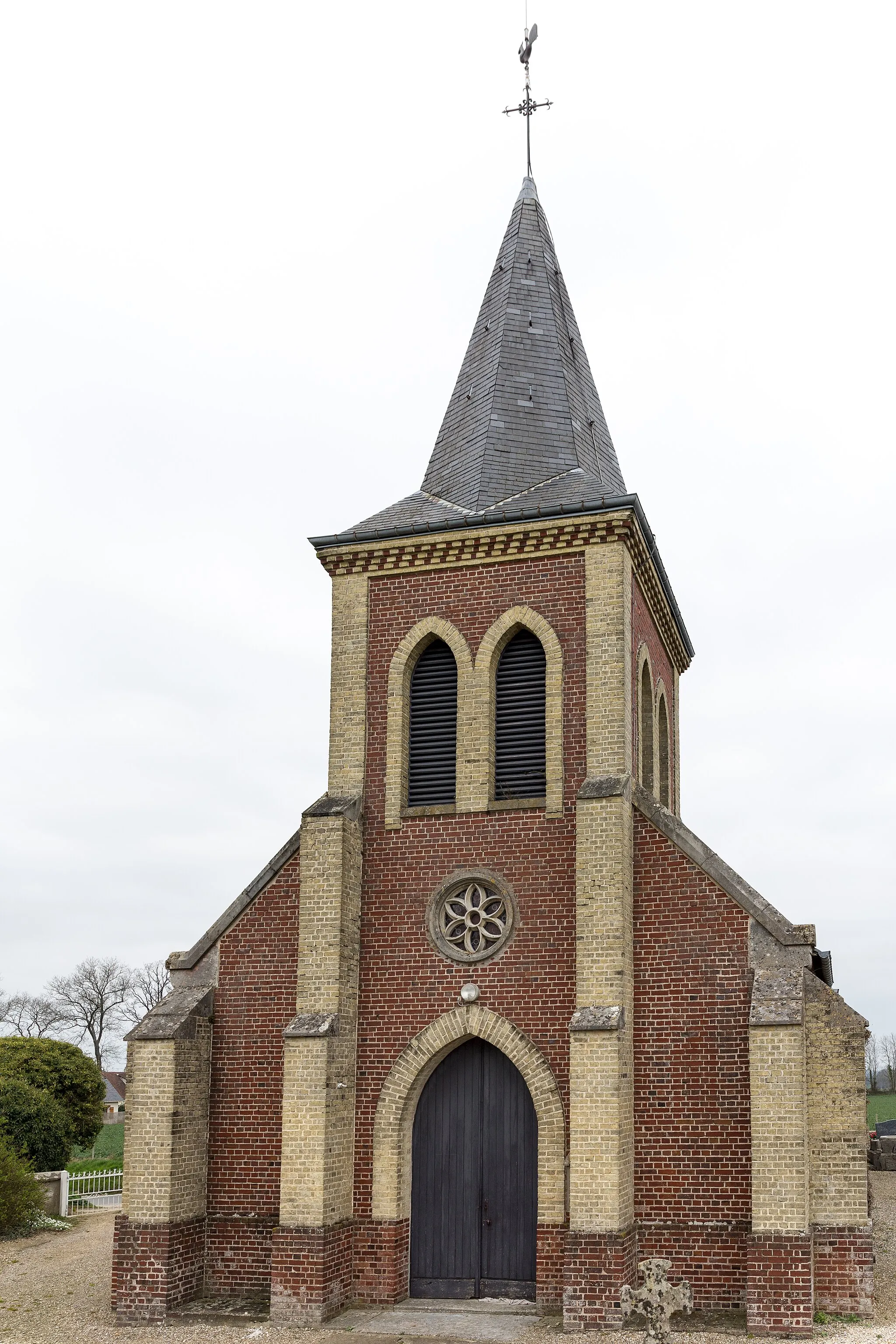 Photo showing: Église Saint-Amand d'Anquetierville.