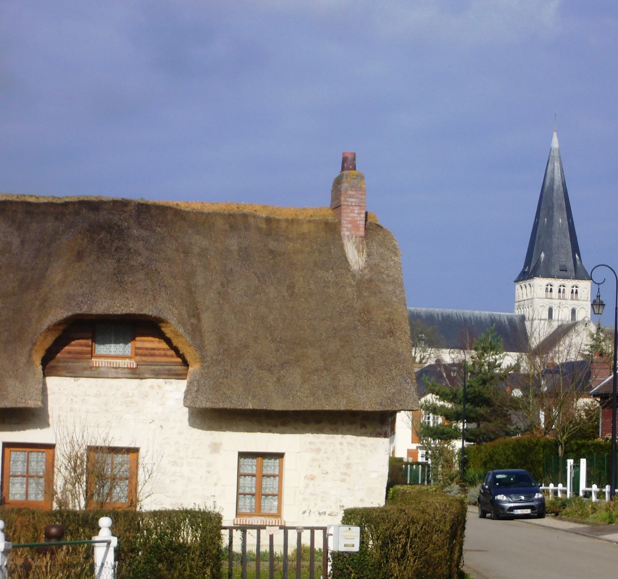 Photo showing: Village de Saint-Martin-de-Boscherville et abbaye saint-Georges