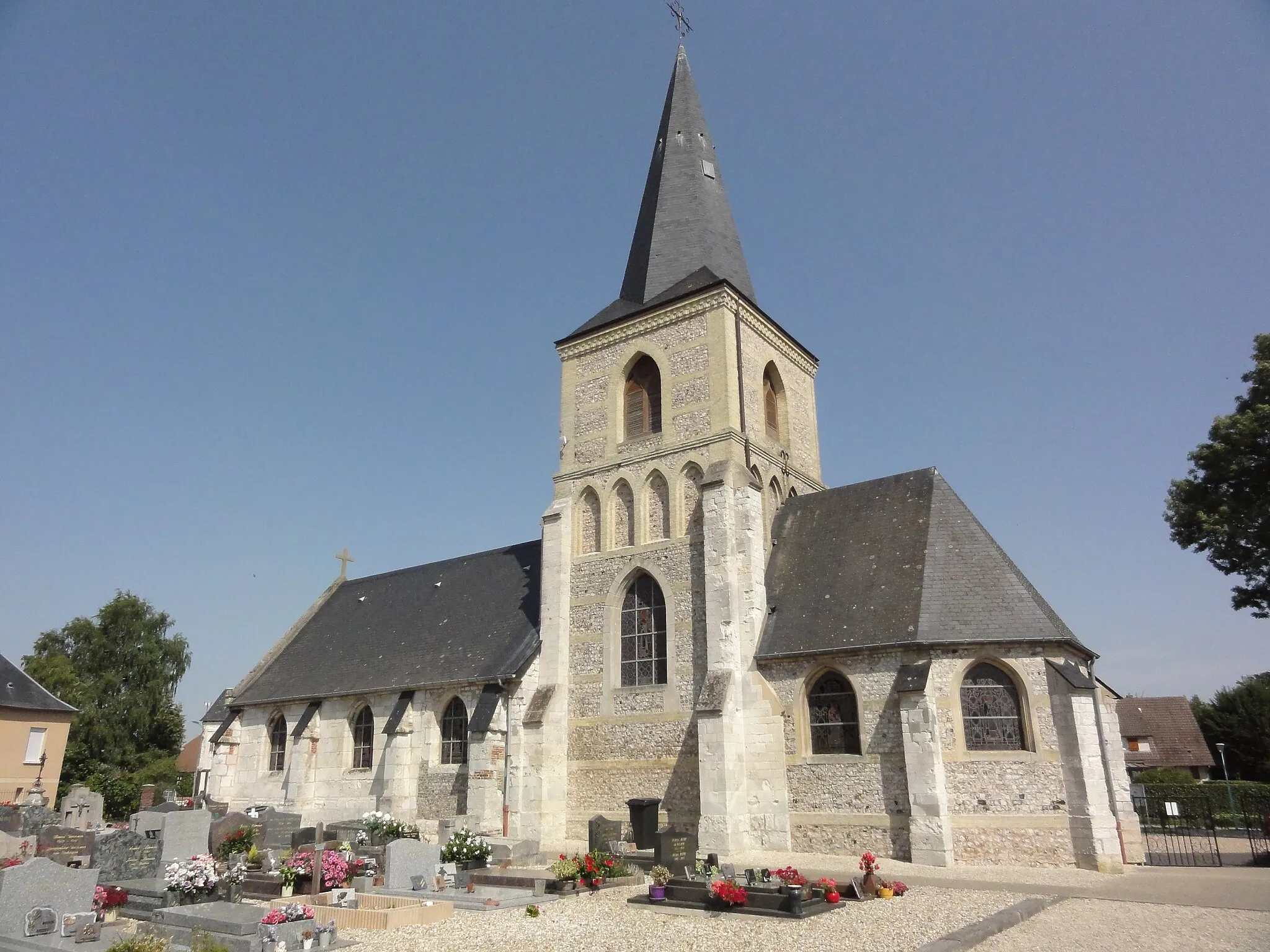 Photo showing: Touffreville-la-Cable (Seine-Mar.) église