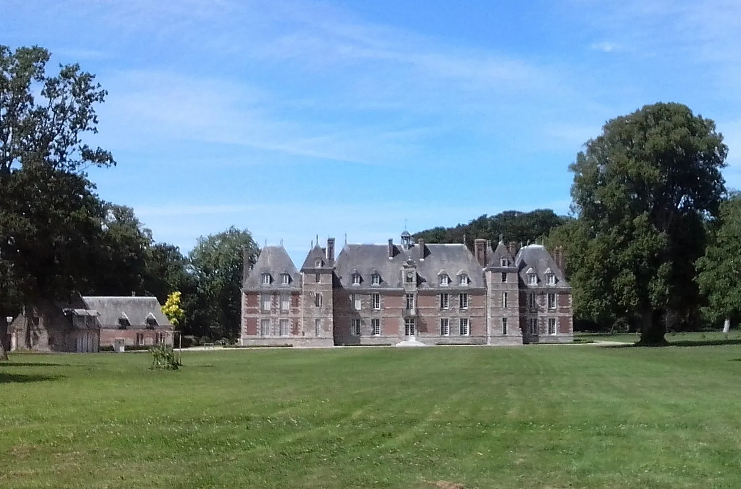 Photo showing: Château de Janville, Paluel, Seine-Maritime.