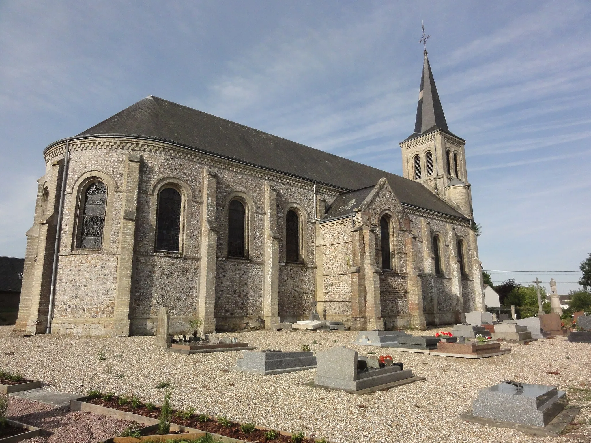 Photo showing: Sainte-Marguerite-sur-Fauville (Seine-Mar.) église