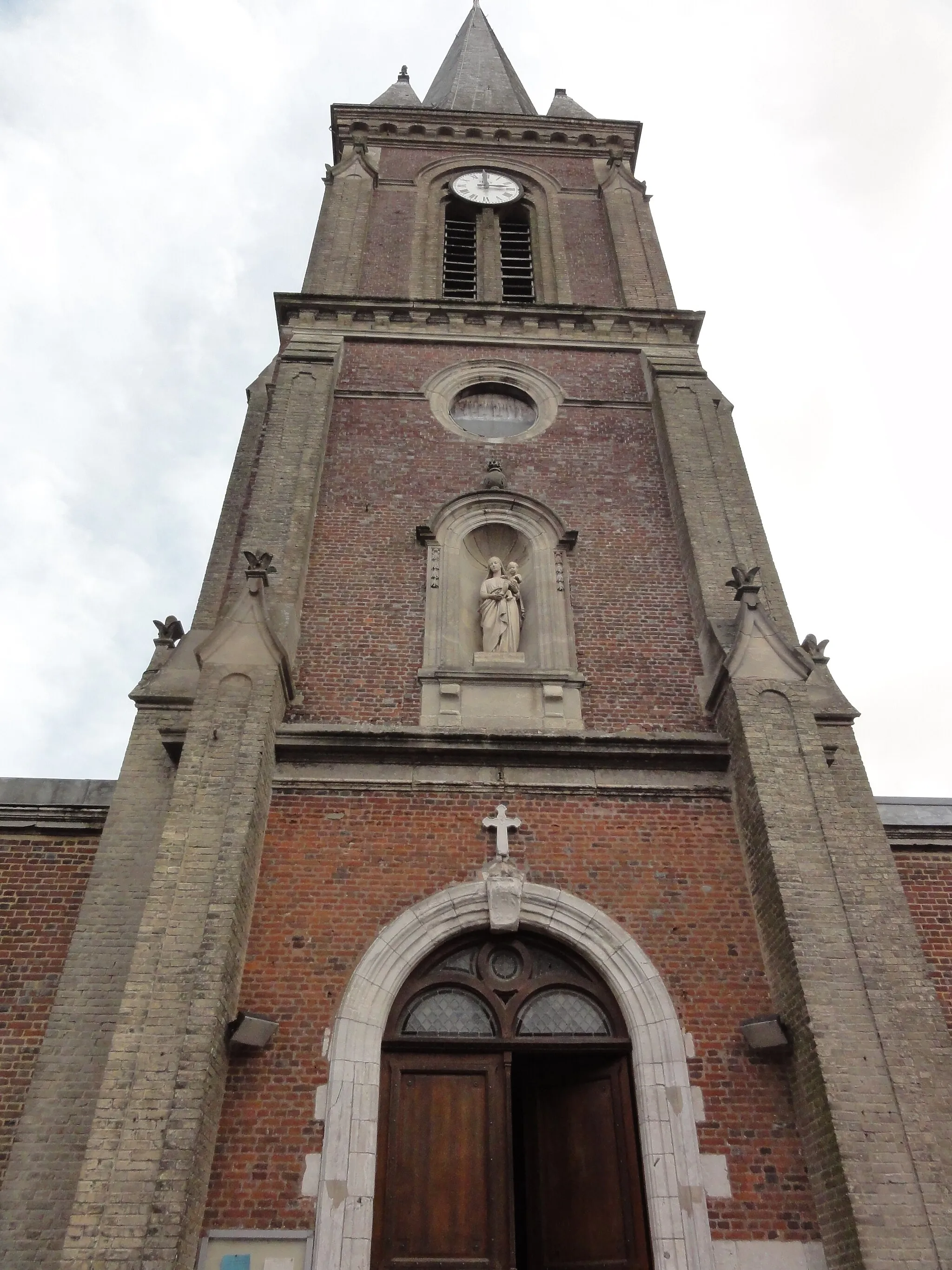 Photo showing: Yerville (Seine-Mar.) église Notre-Dame, la tour