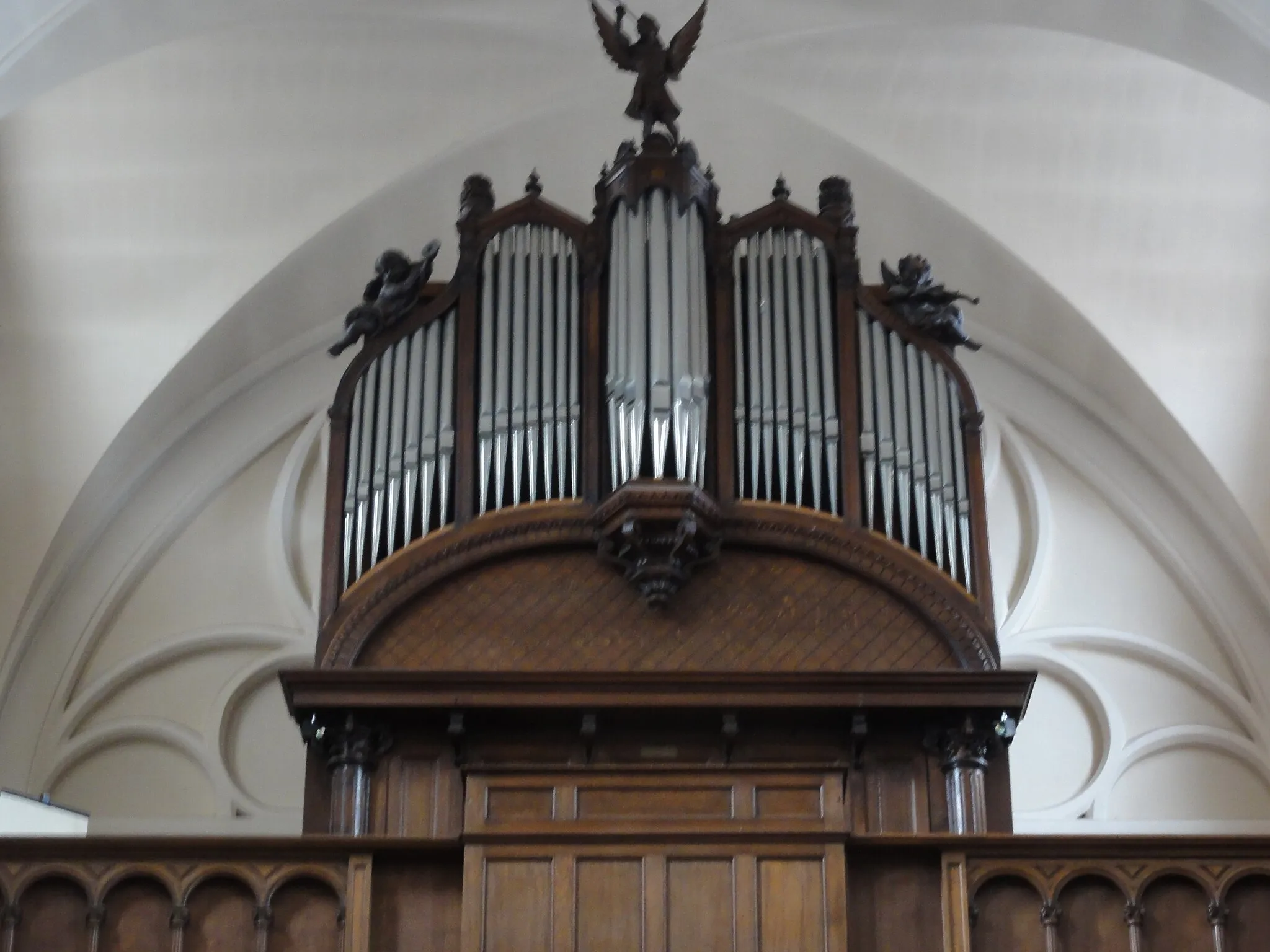 Photo showing: Yerville (Seine-Mar.) église Notre-Dame, les orgues