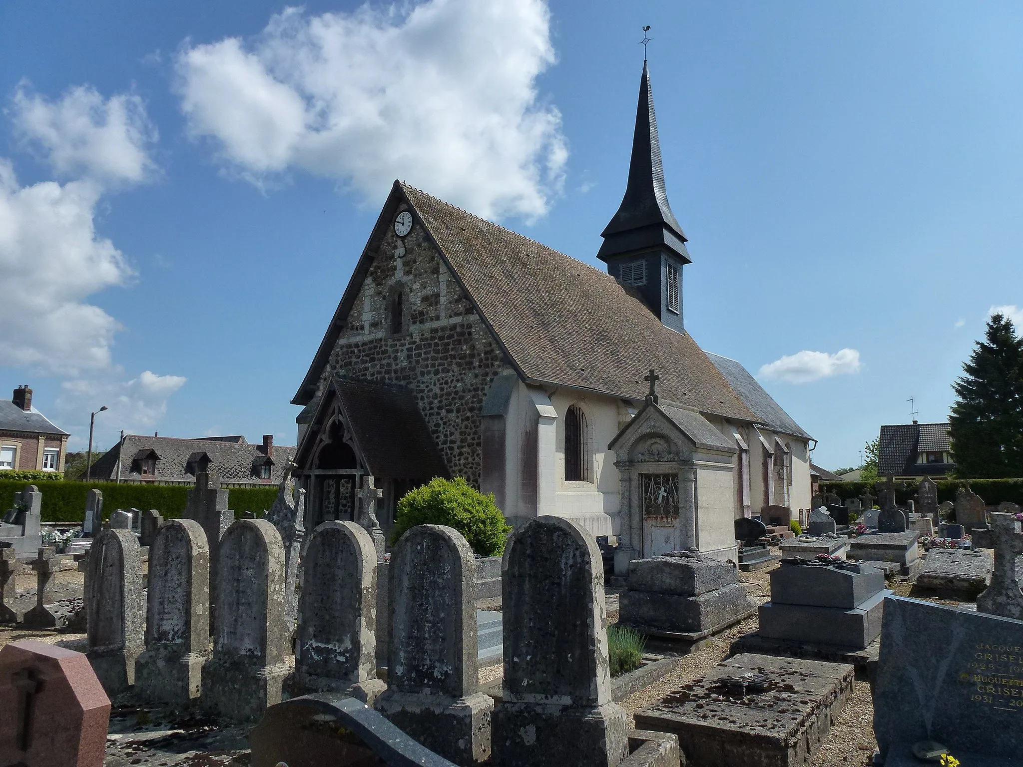 Photo showing: La Haye-du-Theil (Eure, Fr) église Saint-Ursin.