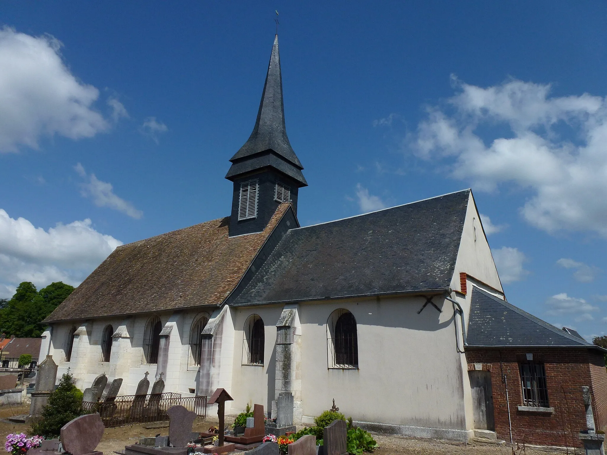 Photo showing: La Haye-du-Theil (Eure, Fr) église Saint-Ursin.