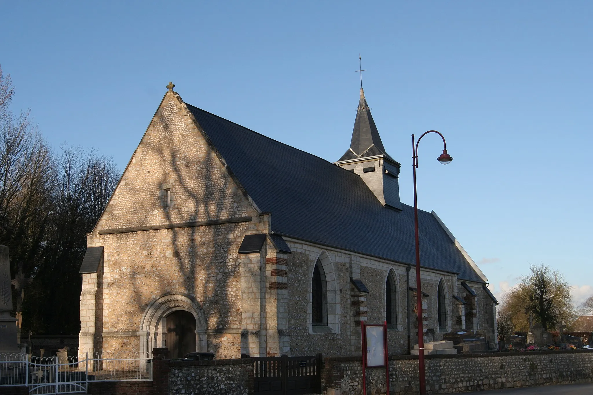 Photo showing: Église Saint-Antoine de Saint-Antoine-la-Forêt.