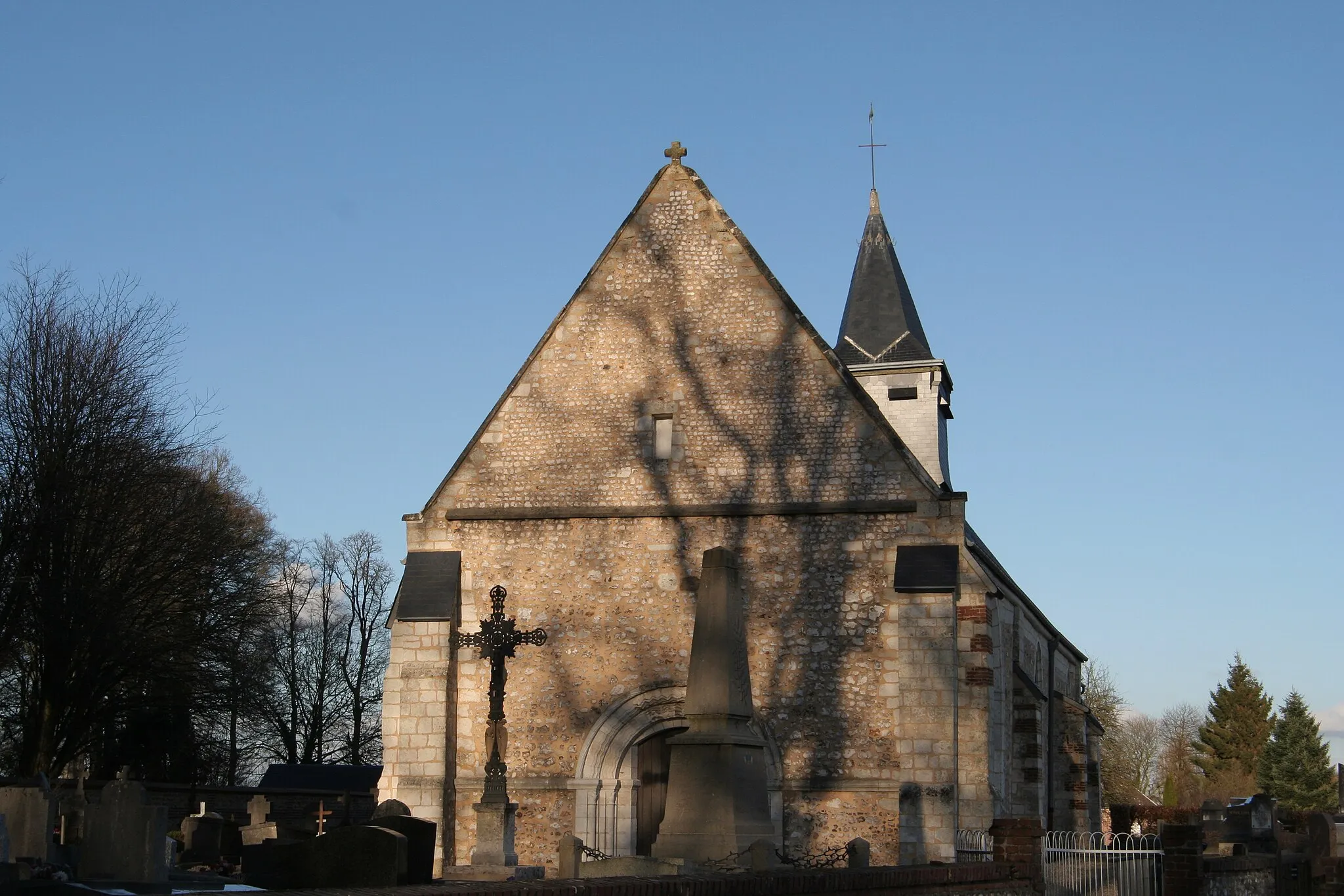Photo showing: Église Saint-Antoine de Saint-Antoine-la-Forêt.