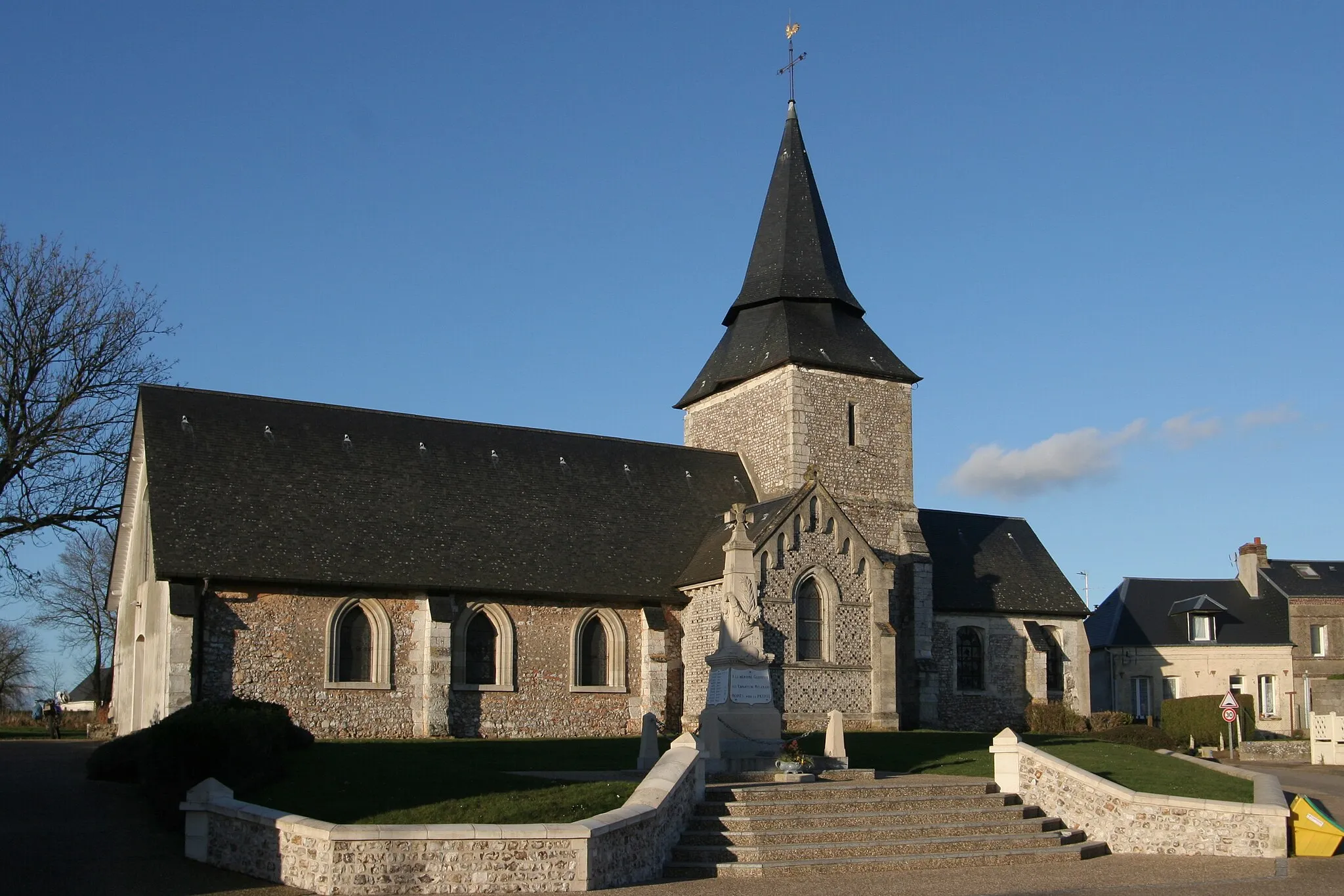 Photo showing: Église Saint-Jacques de Mélamare.