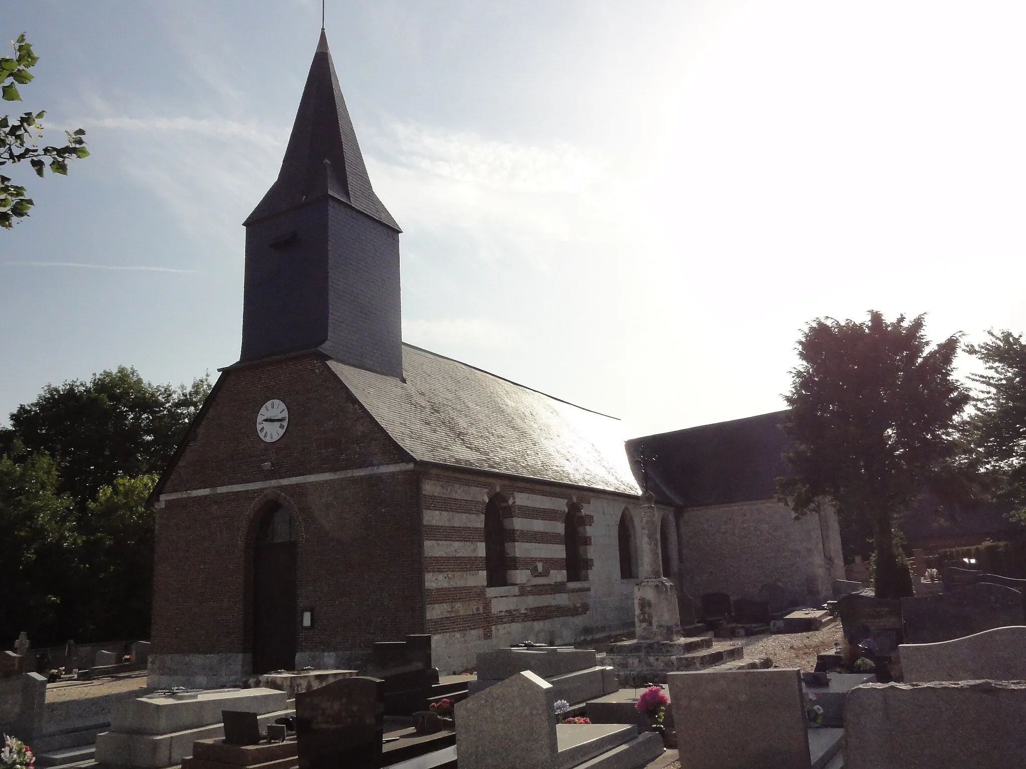 Photo showing: Saint-Gilles-de-Crétot (Seine-Mar.) église