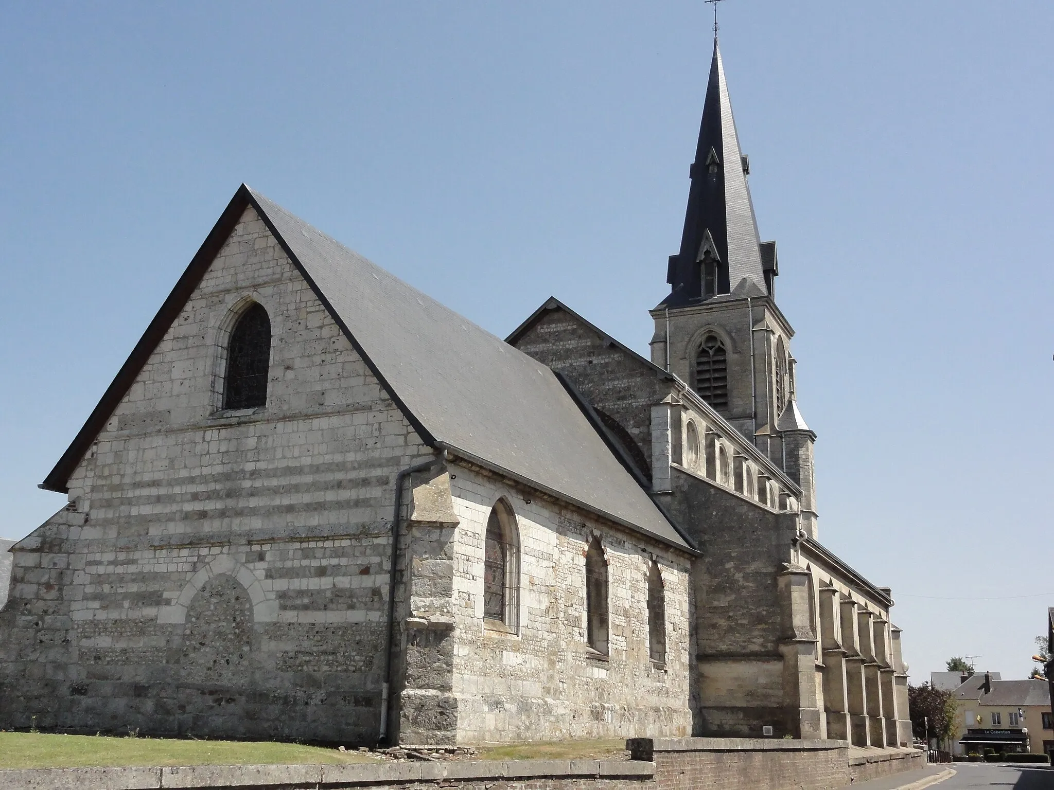 Photo showing: Lanquetot (Seine-Mar.) église