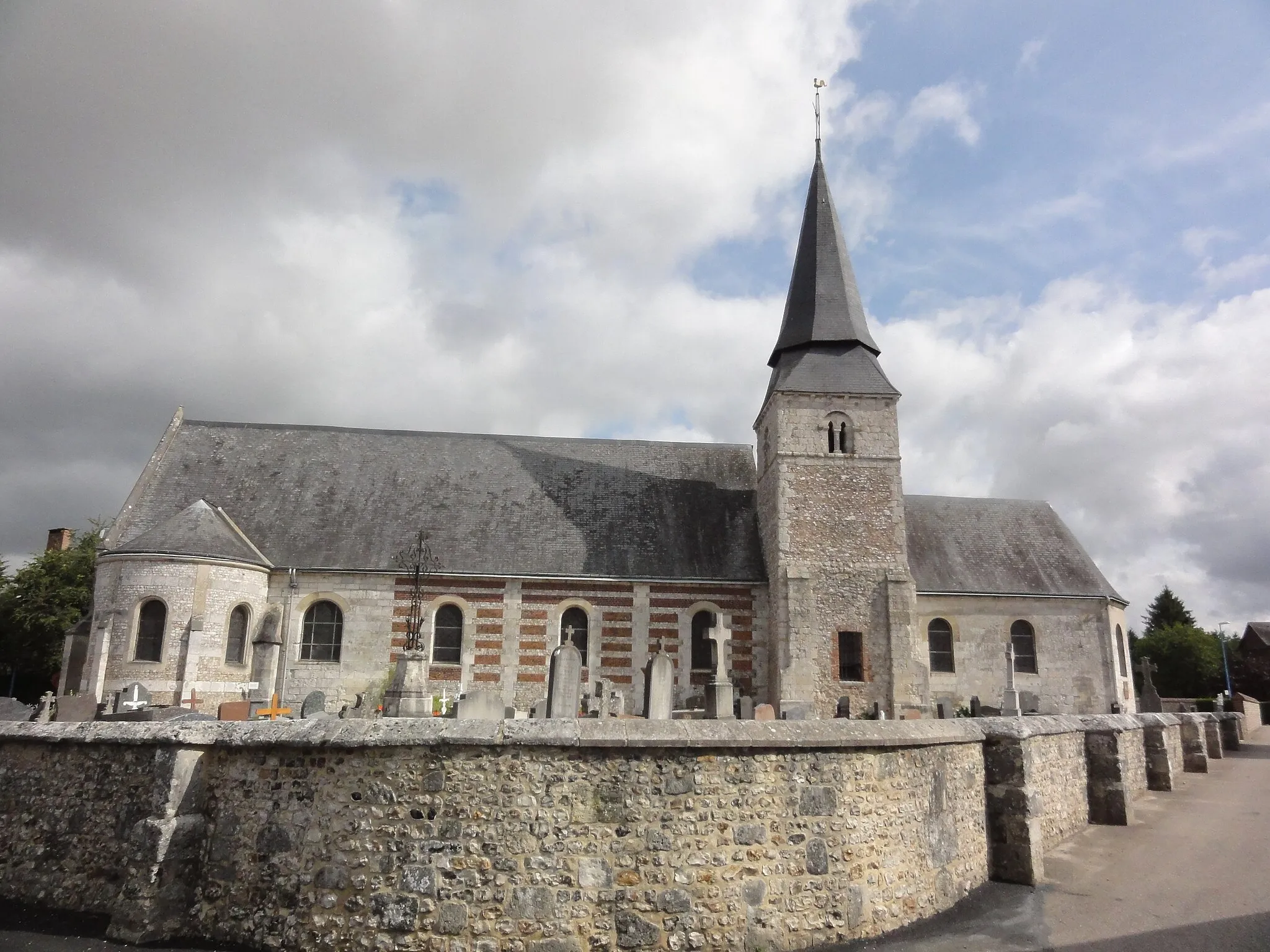 Photo showing: Touffreville-la-Corbeline (Seine-Mar.) église