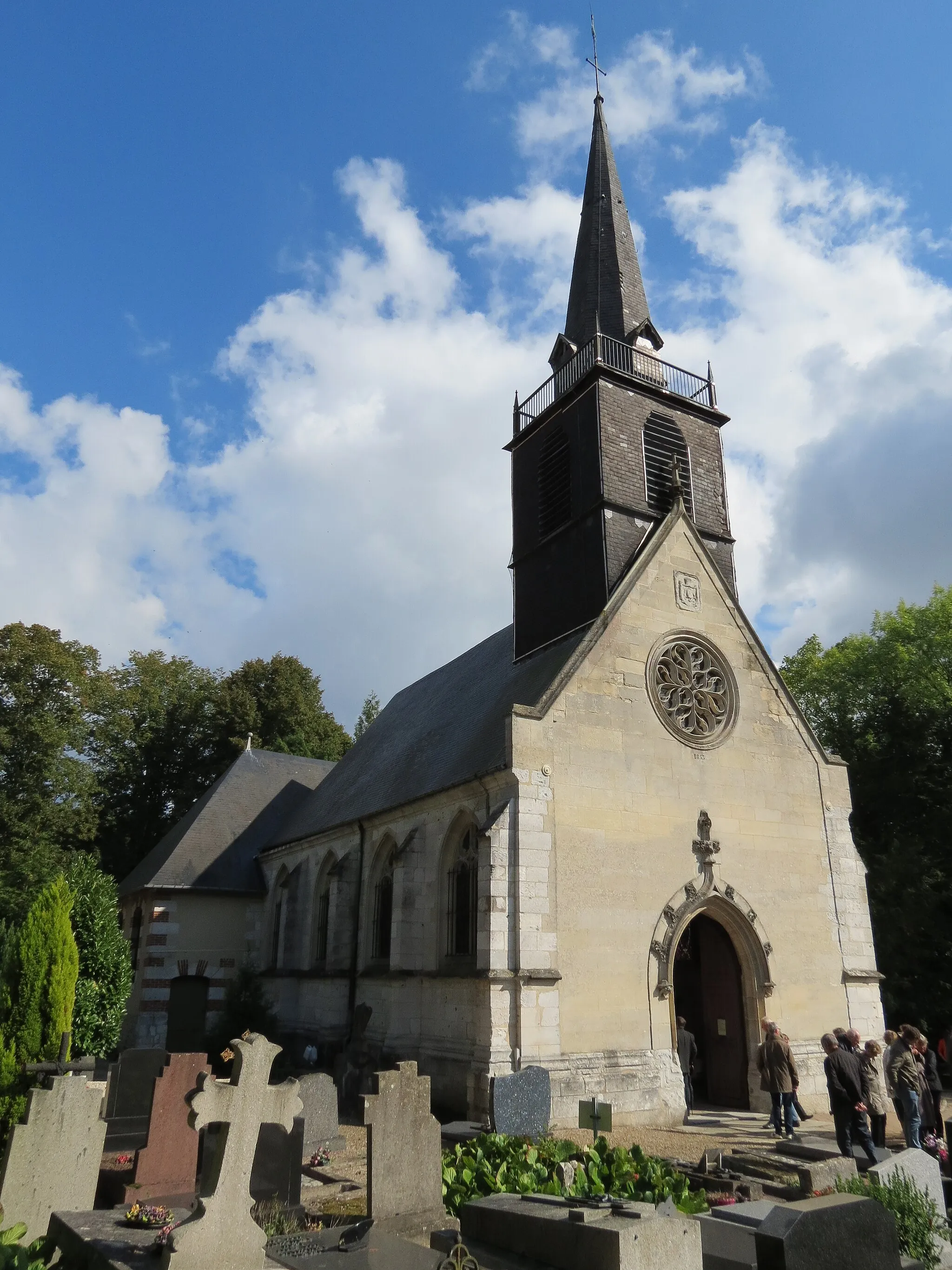 Photo showing: Église Notre-Dame de Belbeuf.