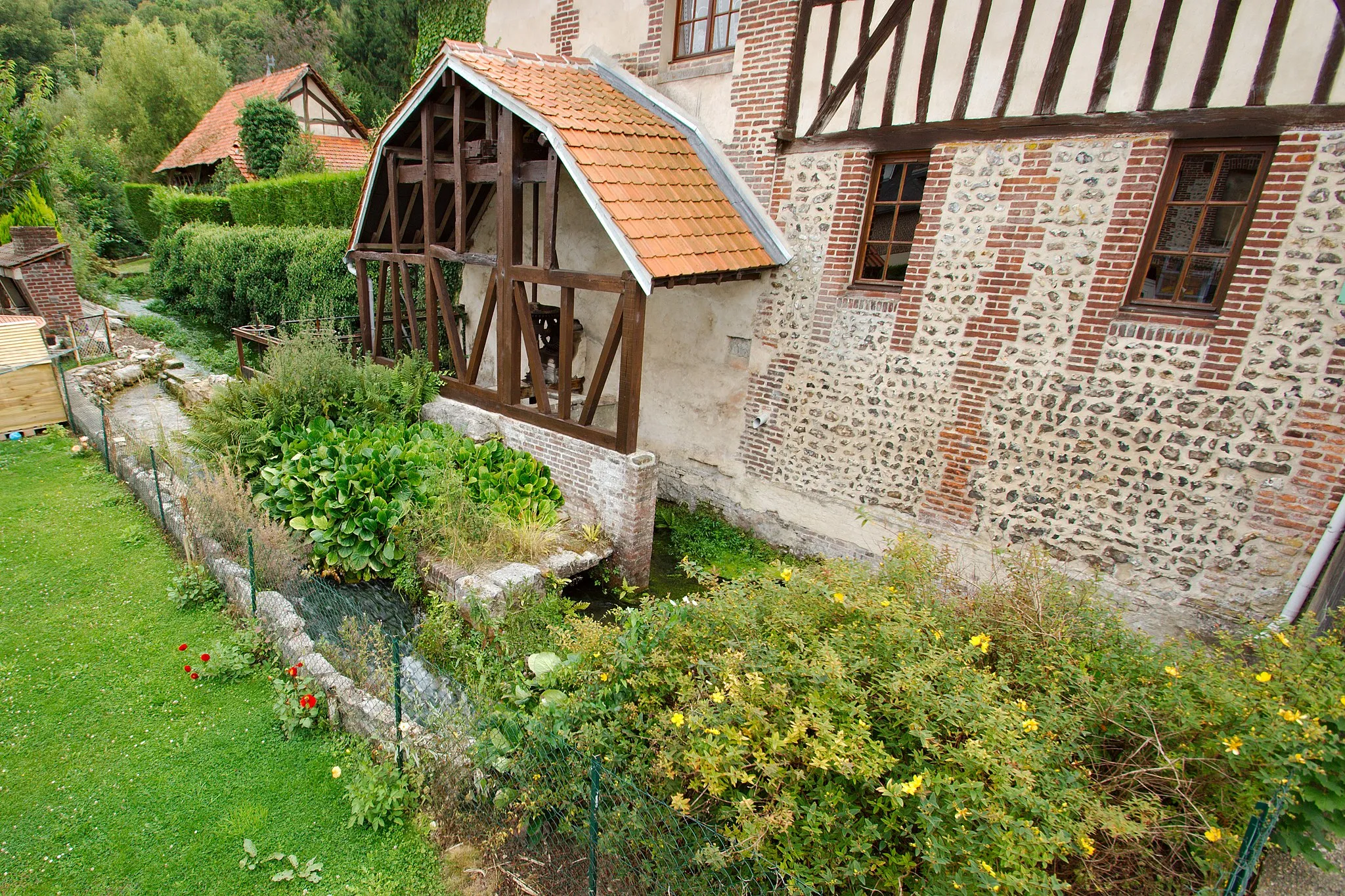 Photo showing: Ancien moulin de la Côte chemin du Moulin à Saint-Aubin-Épinay