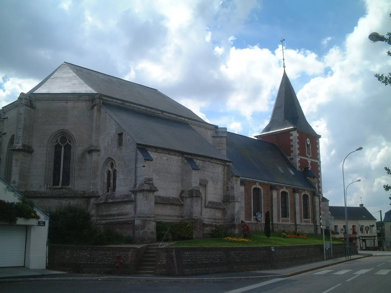 Photo showing: Church of Manneville la Goupil - 76110 - France