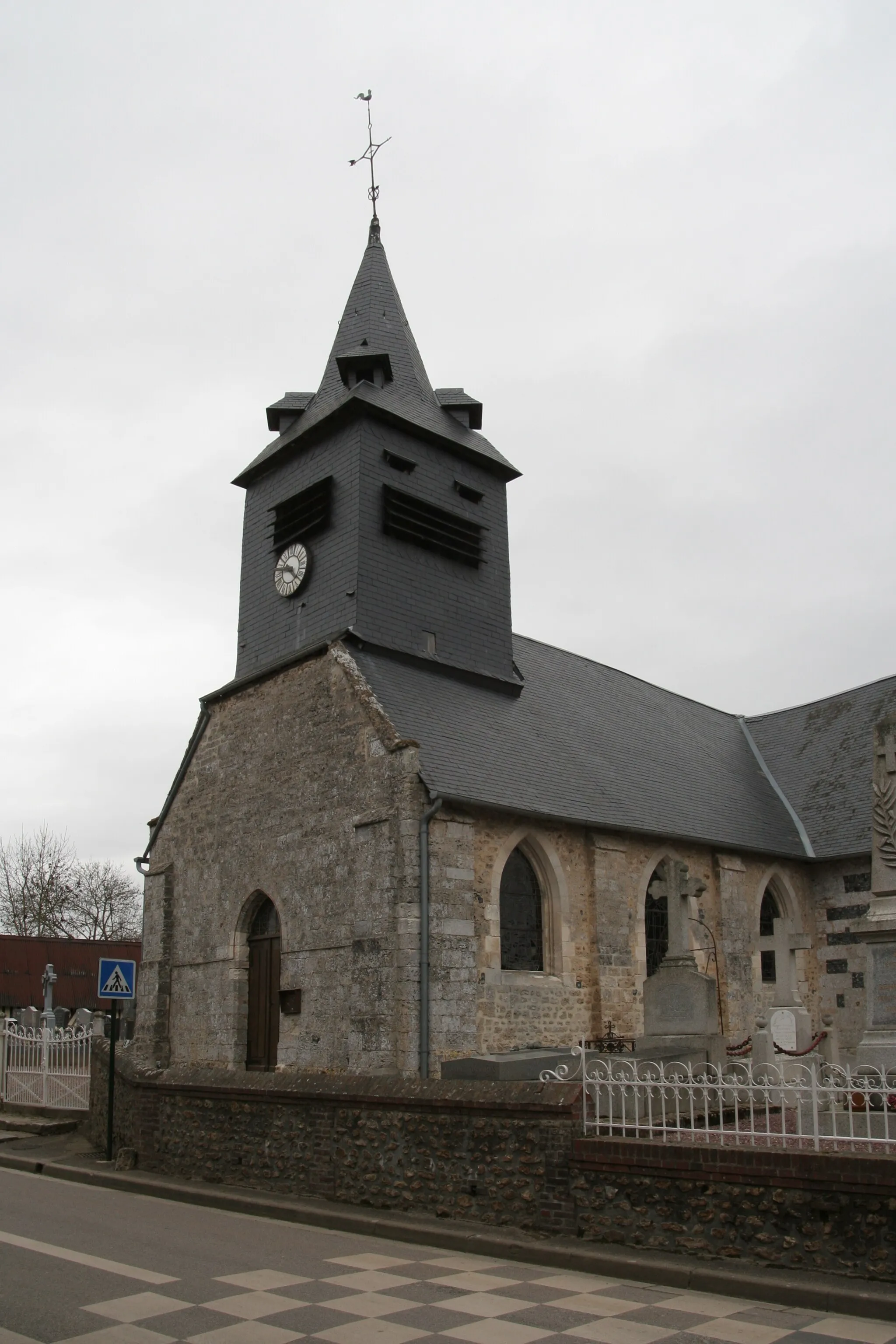 Photo showing: Église Saint-Ouen de Genneville.