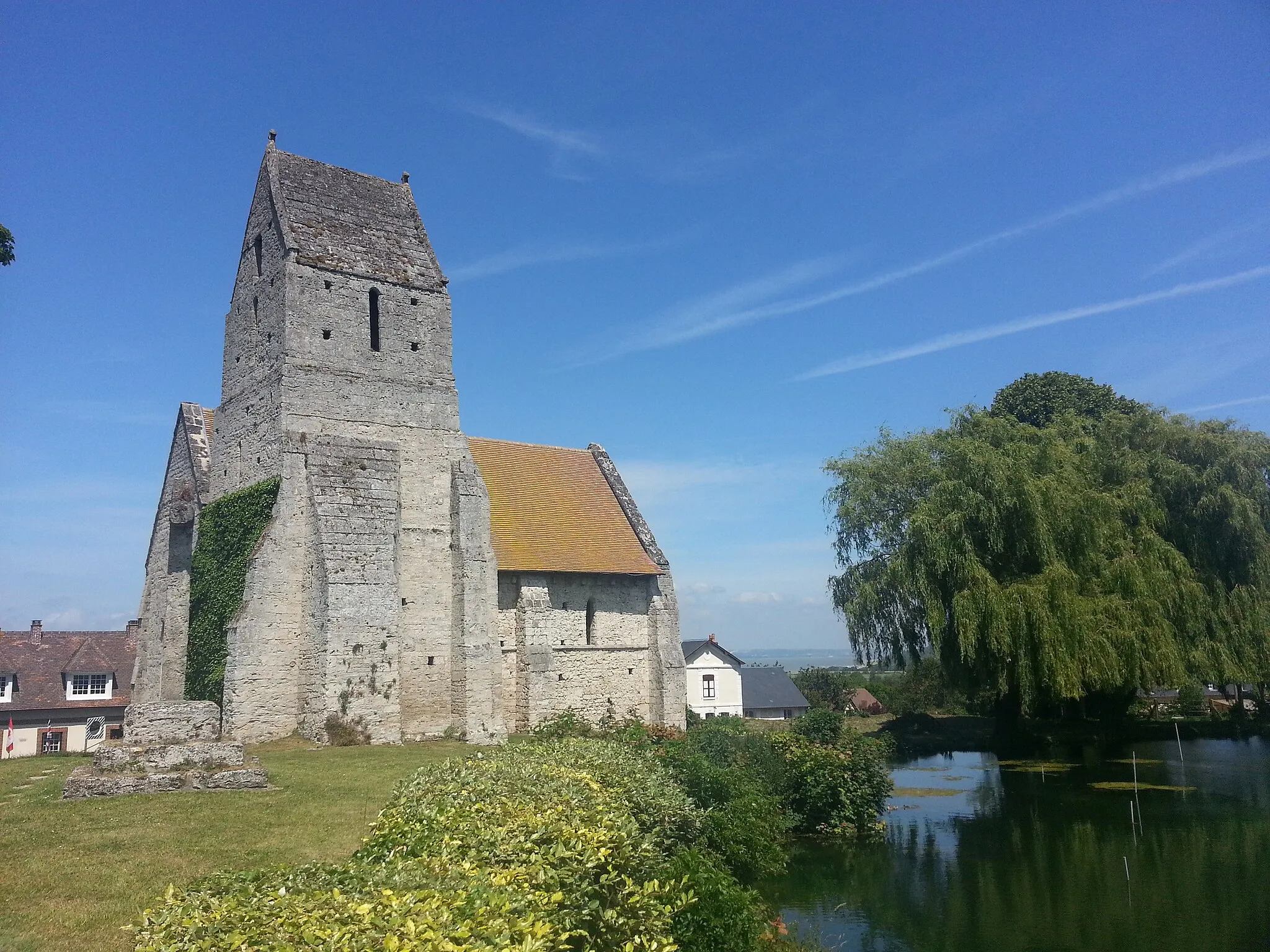 Photo showing: Église Saint-Martin dite chapelle aux lierres, Cricqueboeuf