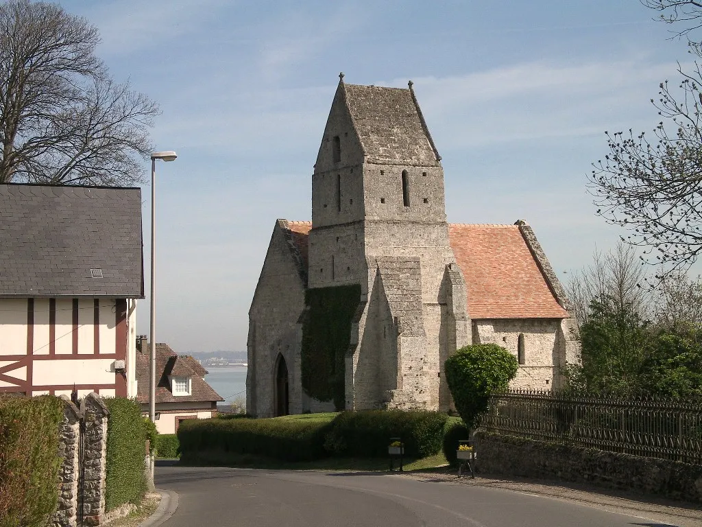 Photo showing: église St Martin de Cricqueboeuf, appelée Chapelle aux lierres XIIe (Calvados)