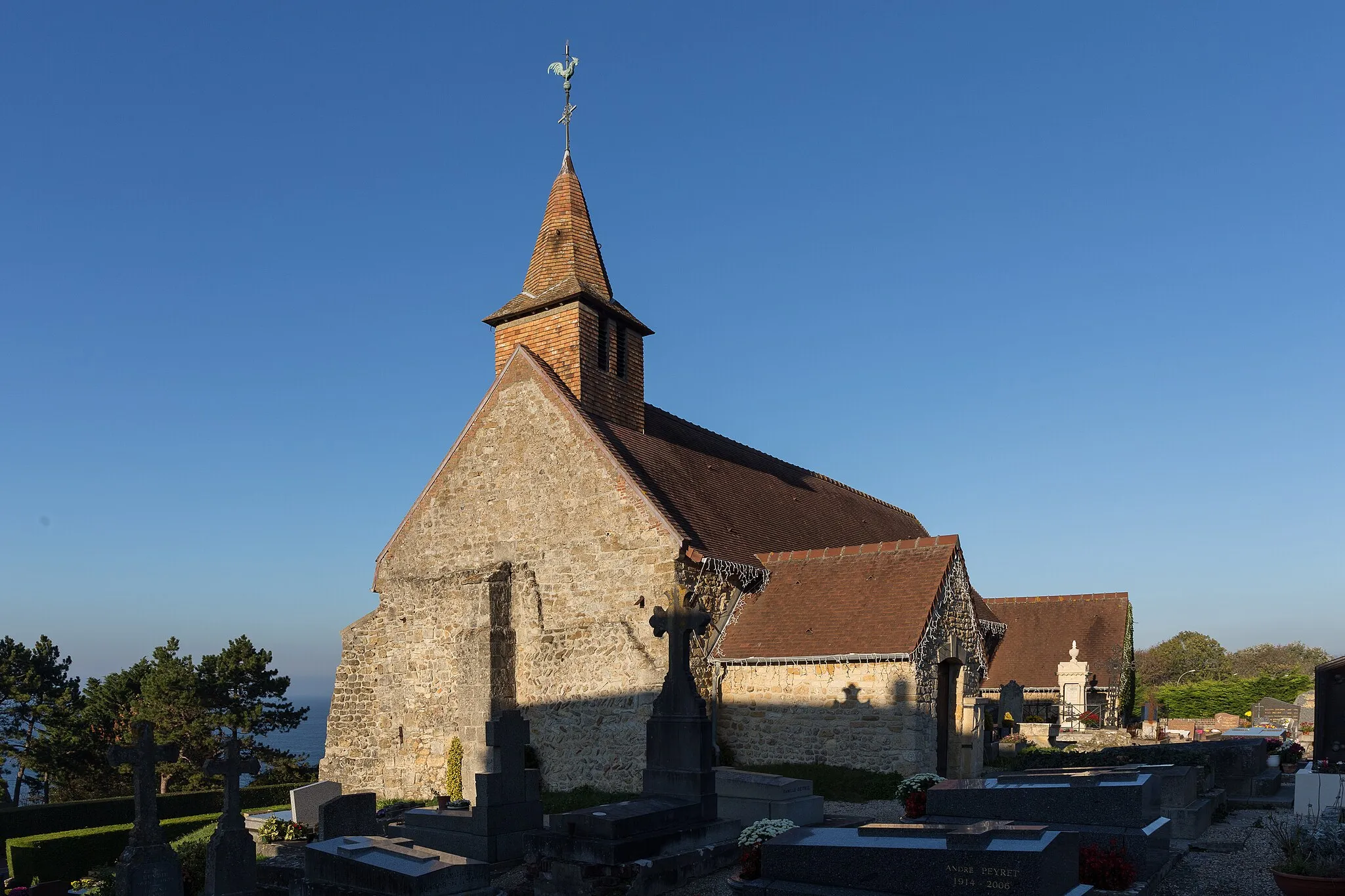 Photo showing: Église Saint-Christophe de Benerville-sur-Mer