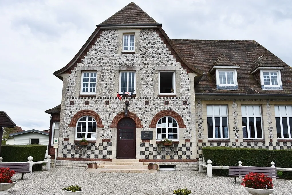 Photo showing: Mairie de Sainte-Marie-au-Bosc (76).