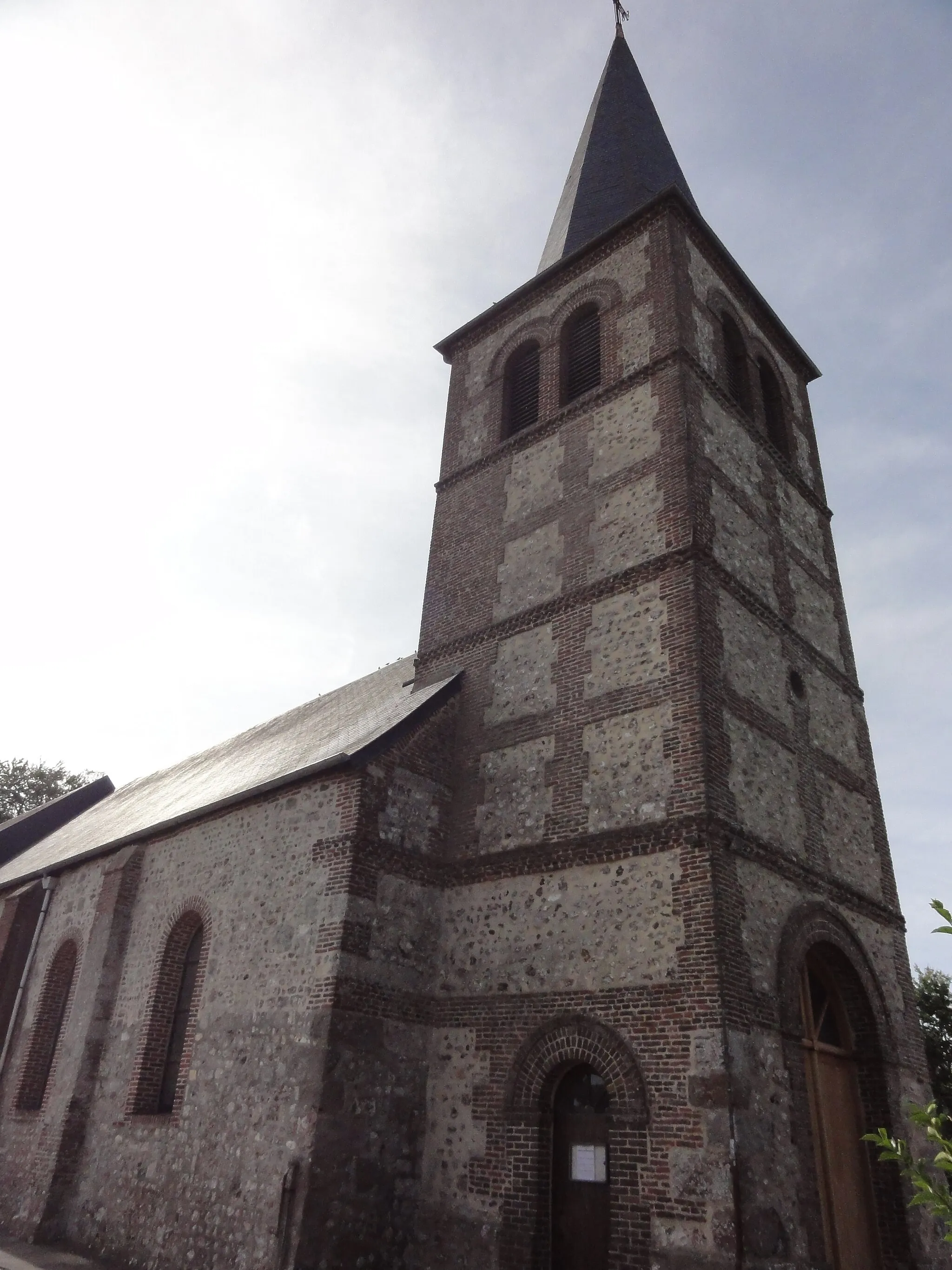 Photo showing: Beuzeville-la-Gúerard (Seine-Mar.) église