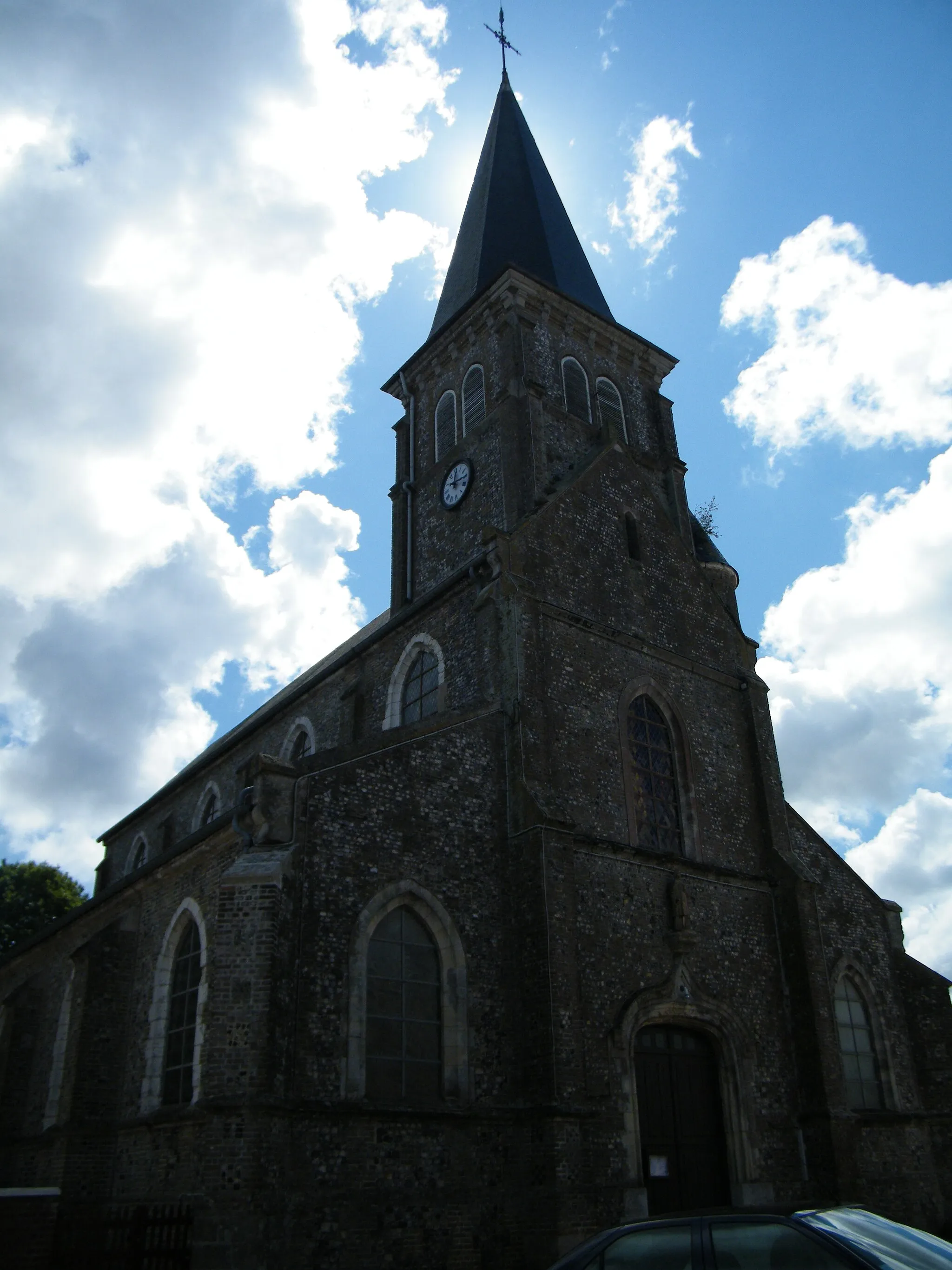 Photo showing: Auquemesnil, Seine-Maritime, France, église