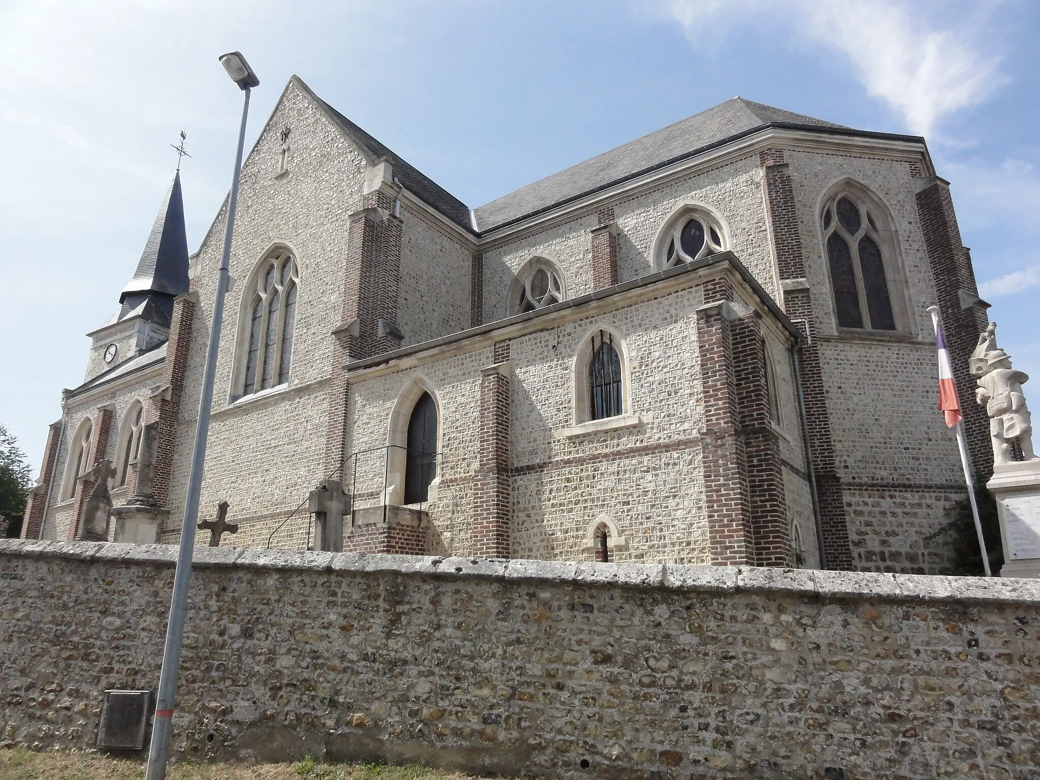 Photo showing: Envronville (Seine-Mar.) église