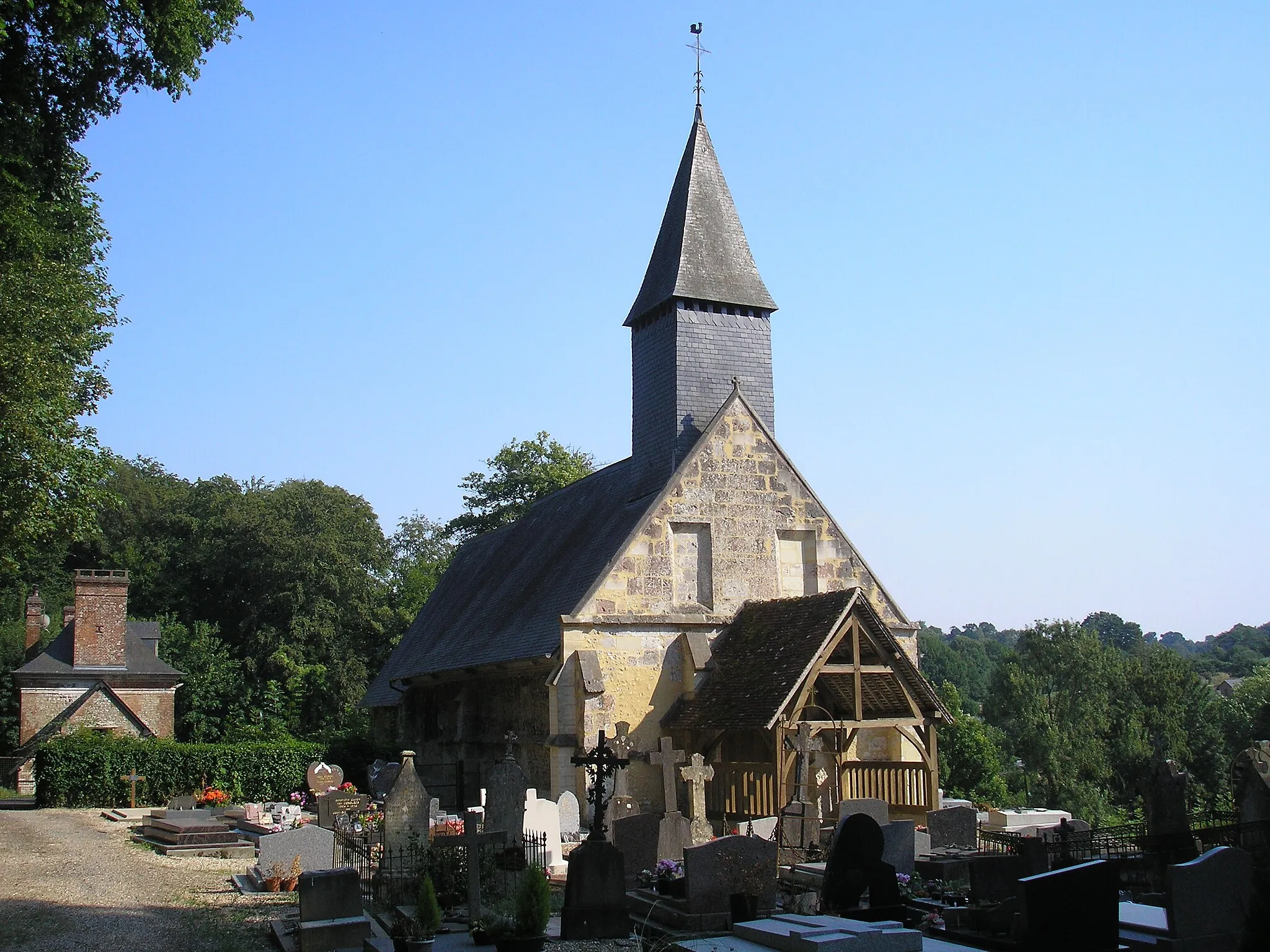 Photo showing: Le Brévedent (Normandie, France). L'église Saint-Michel.