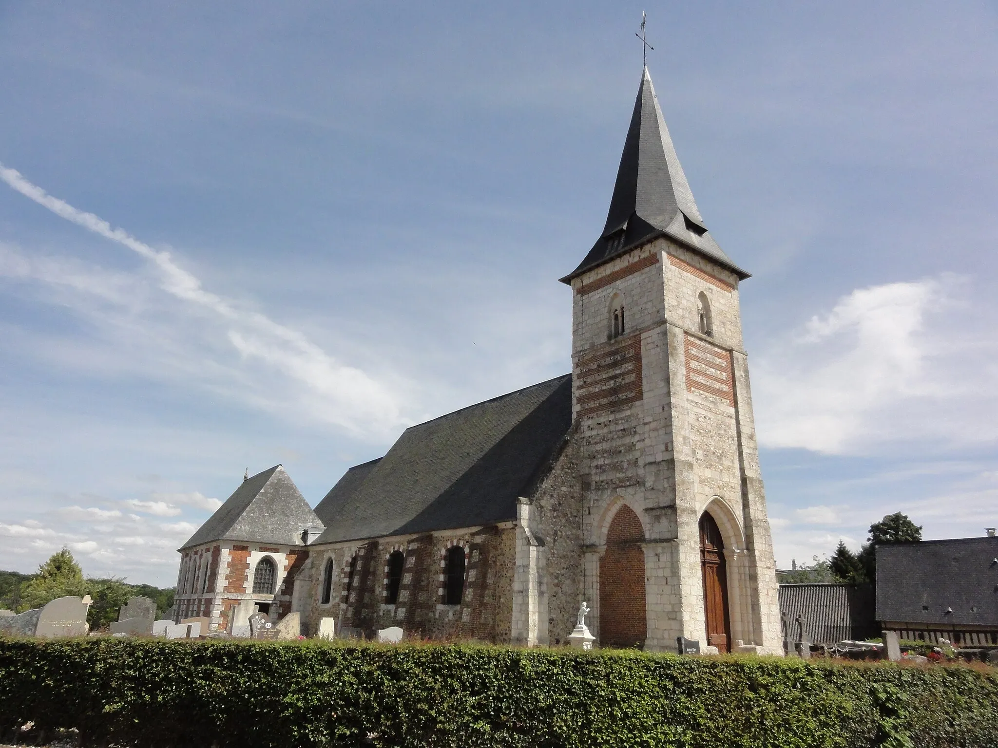 Photo showing: Hautot-le-Vatois (Seine-Mar.) église