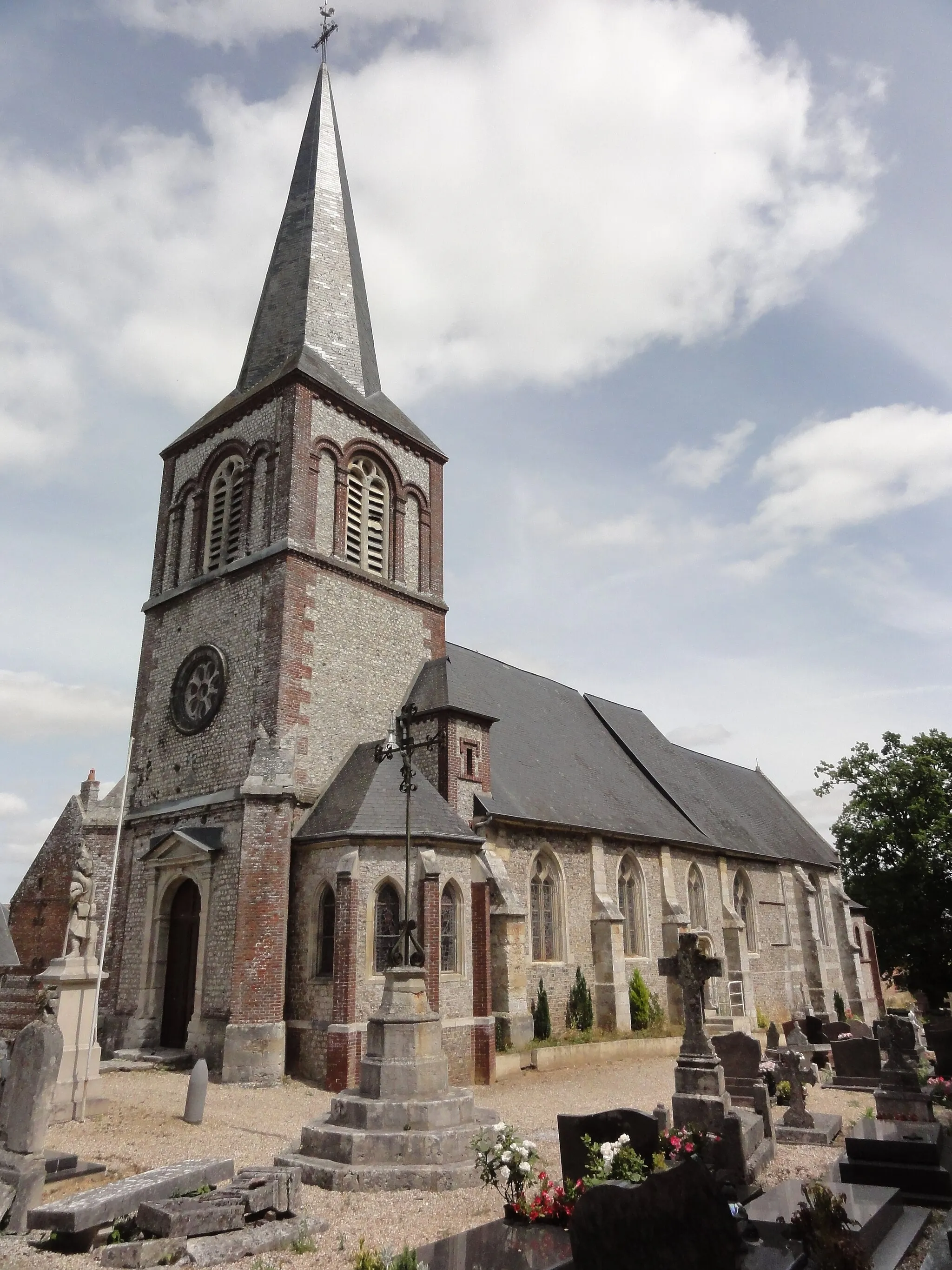 Photo showing: Baons-le-Comte (Seine-Mar.) église