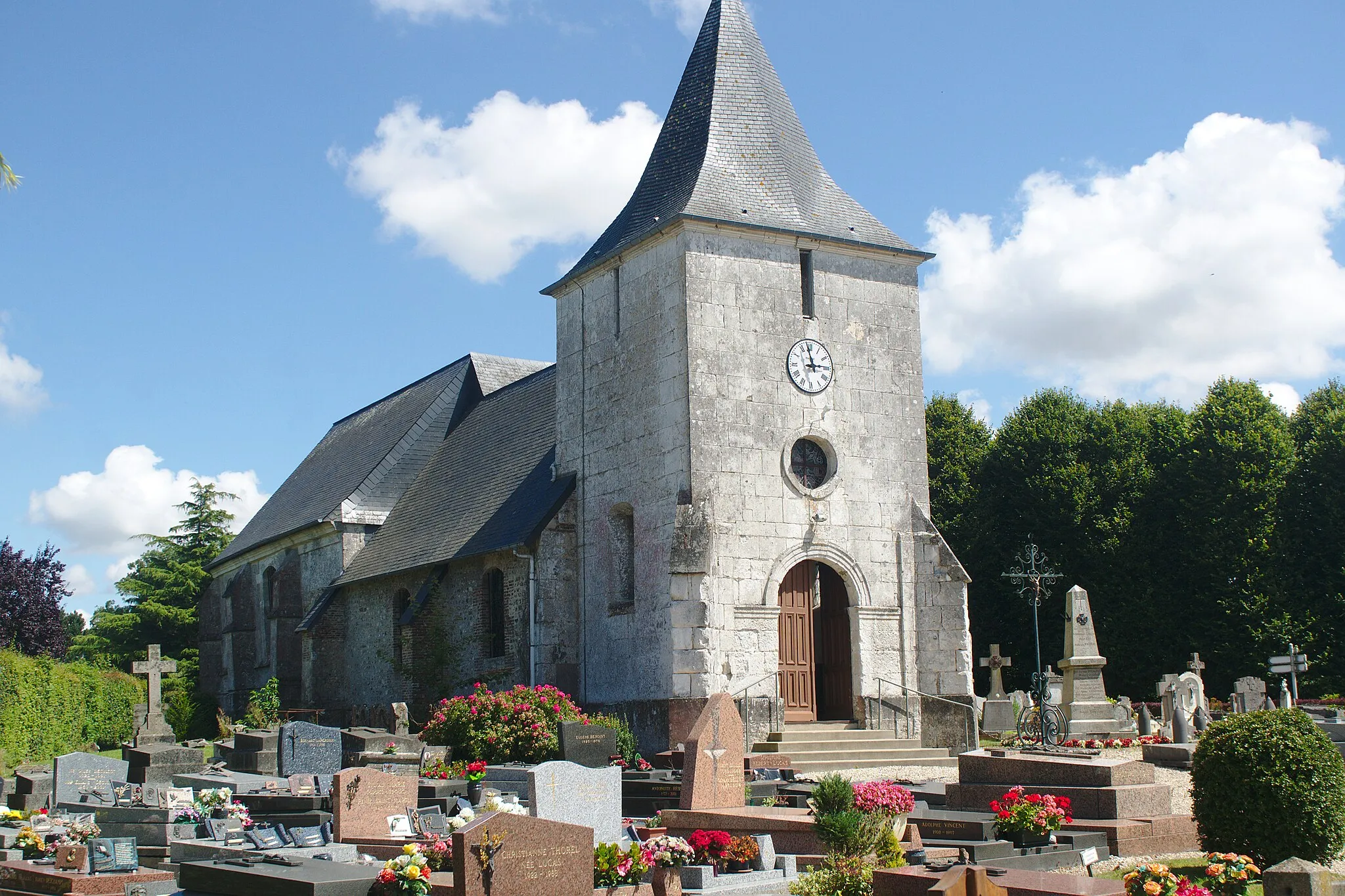 Photo showing: L'église de Gonfreville-Caillot,Seine-Maritime,Haute-Normandie,France.