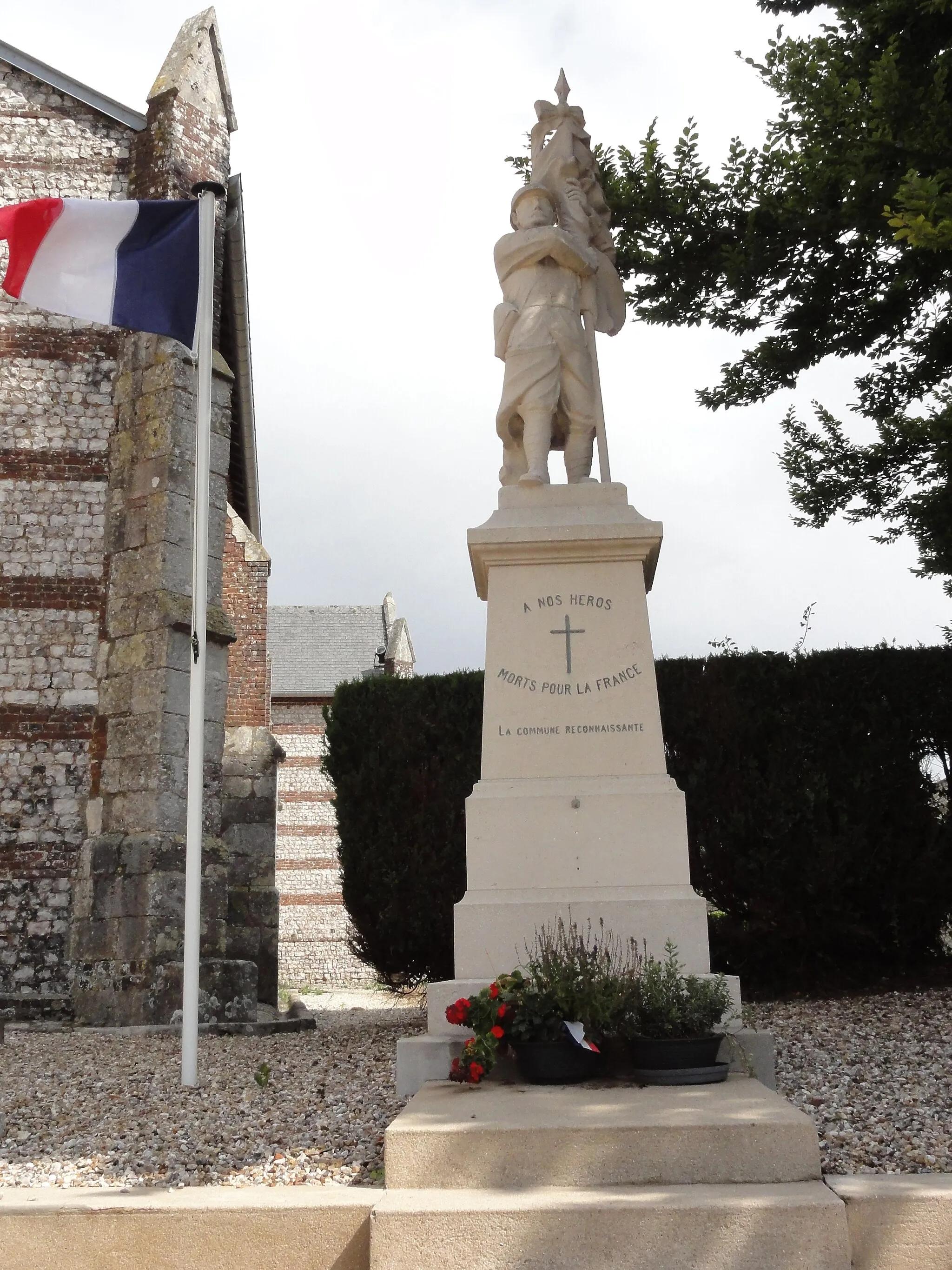 Photo showing: Hautot-Saint-Sulpice (Seine-Mar.) Monument aux morts