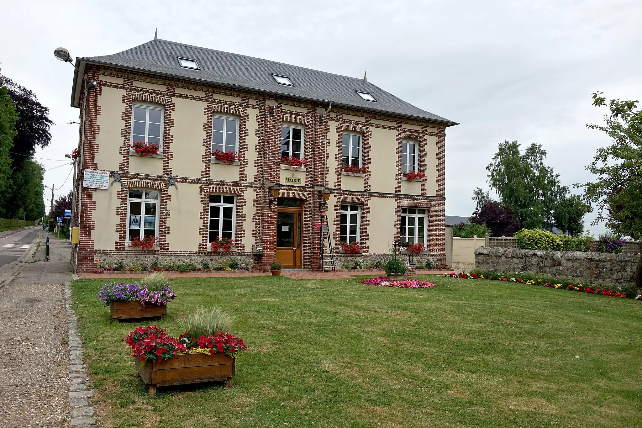 Photo showing: Mairie de La Vieux-Rue, Seine-Maritime, France