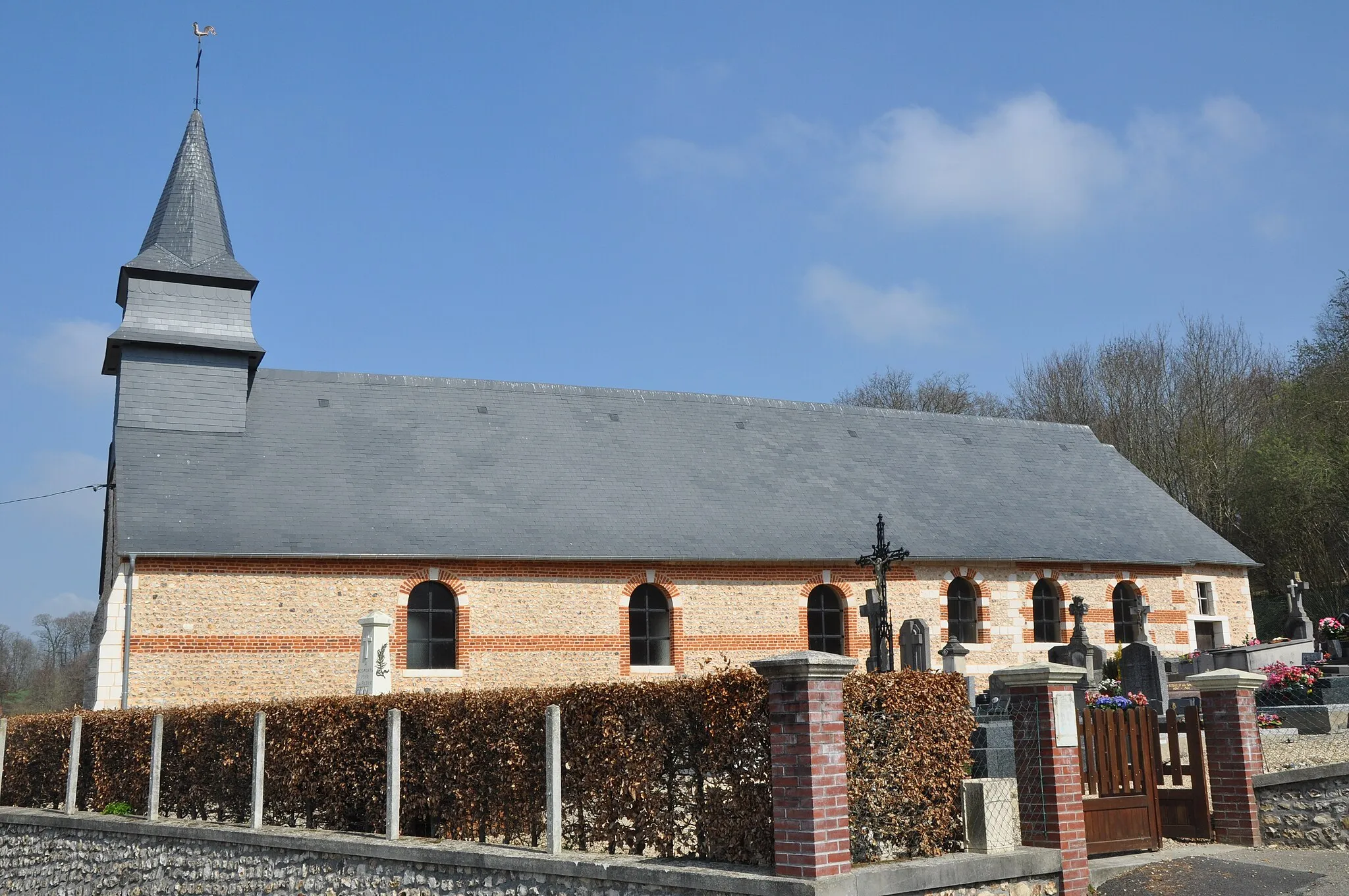 Photo showing: Church of Notre-Dame du Bec (France, Normandy)