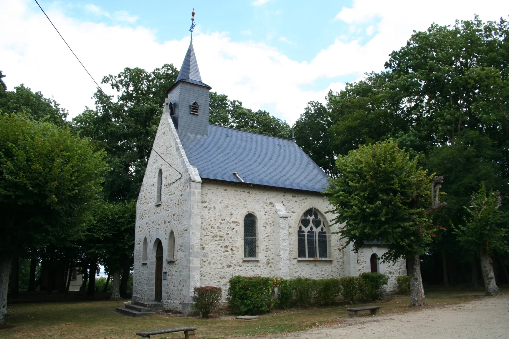 Photo showing: Chapelle Notre-Dame-de-la-Mer à Jeufosse, Yvelines (France)